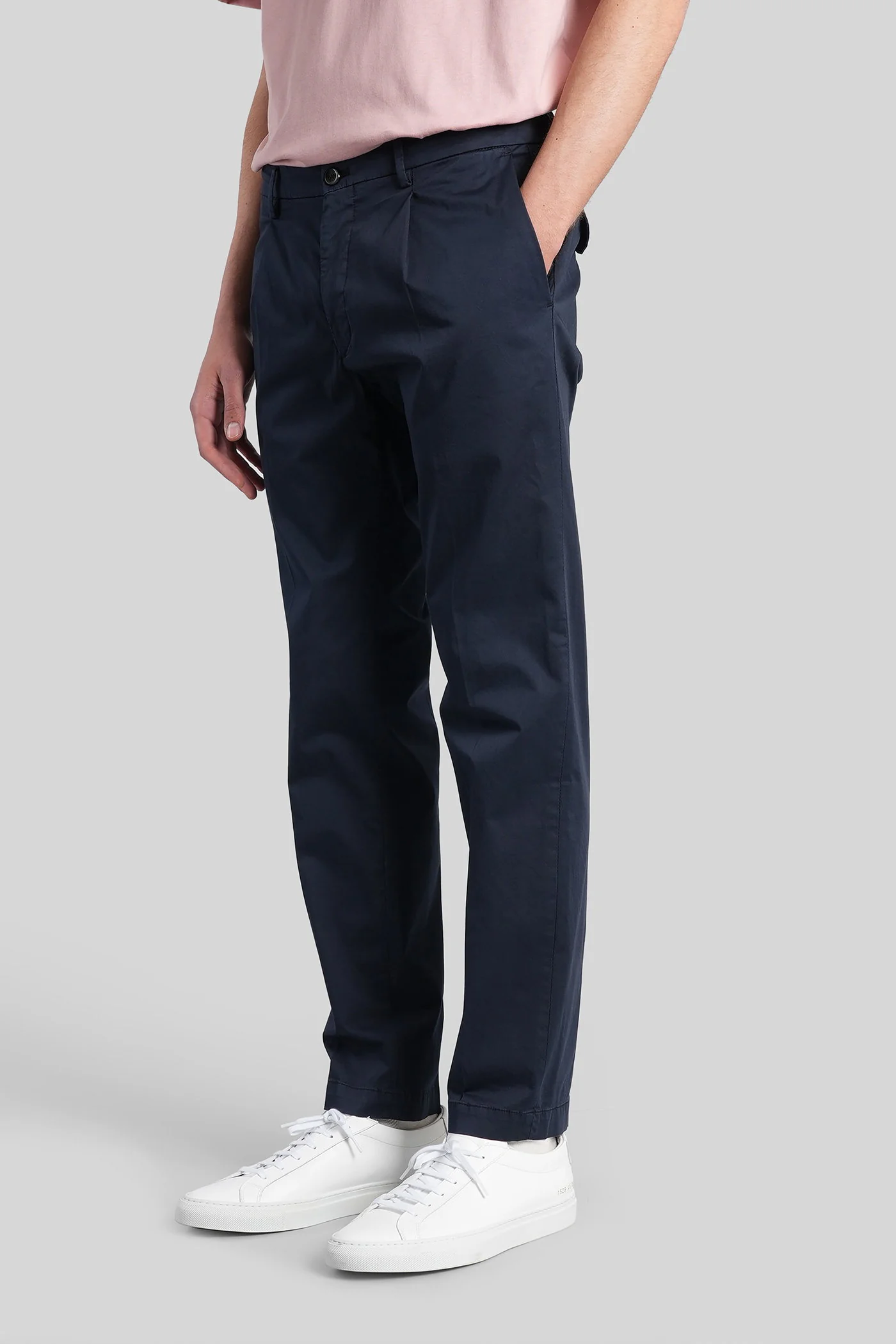 Mc-denny Pants in blue cotton - Image 4