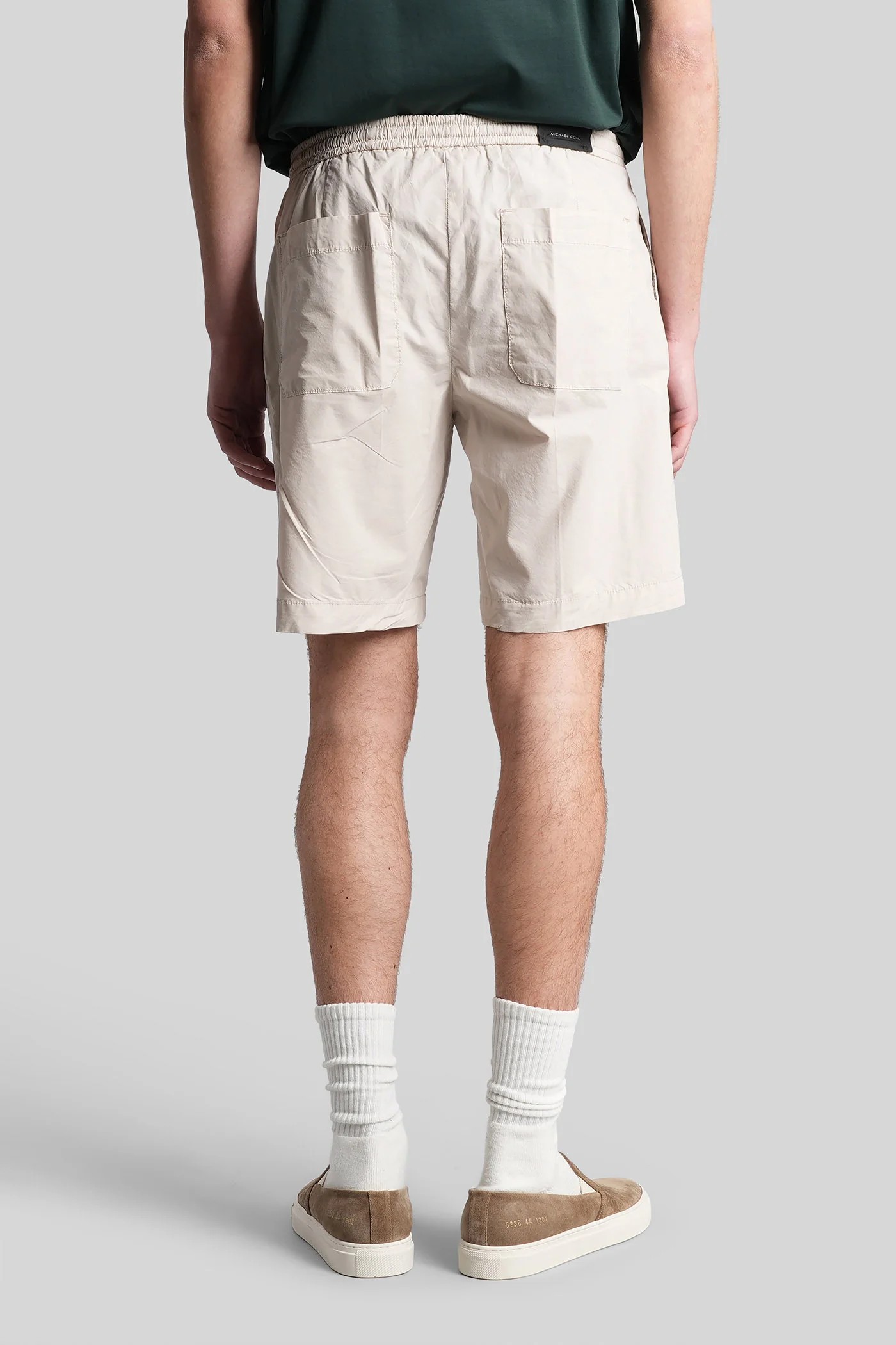 Mc-max Shorts in beige wool and polyester - Image 3