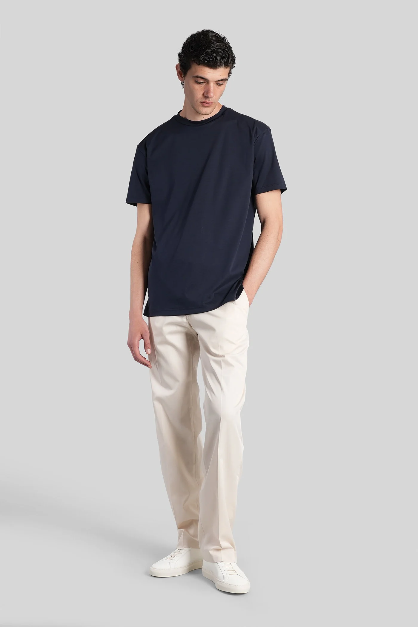Mc-owen Pants in beige cotton - Image 2