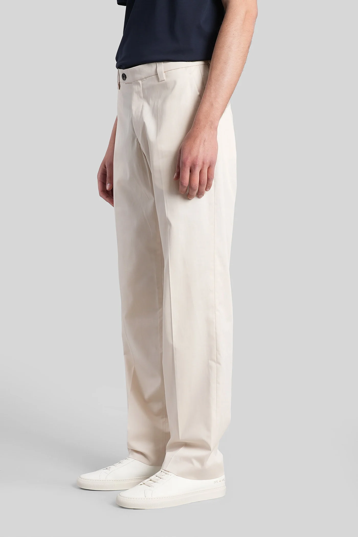 Mc-owen Pants in beige cotton - Image 4