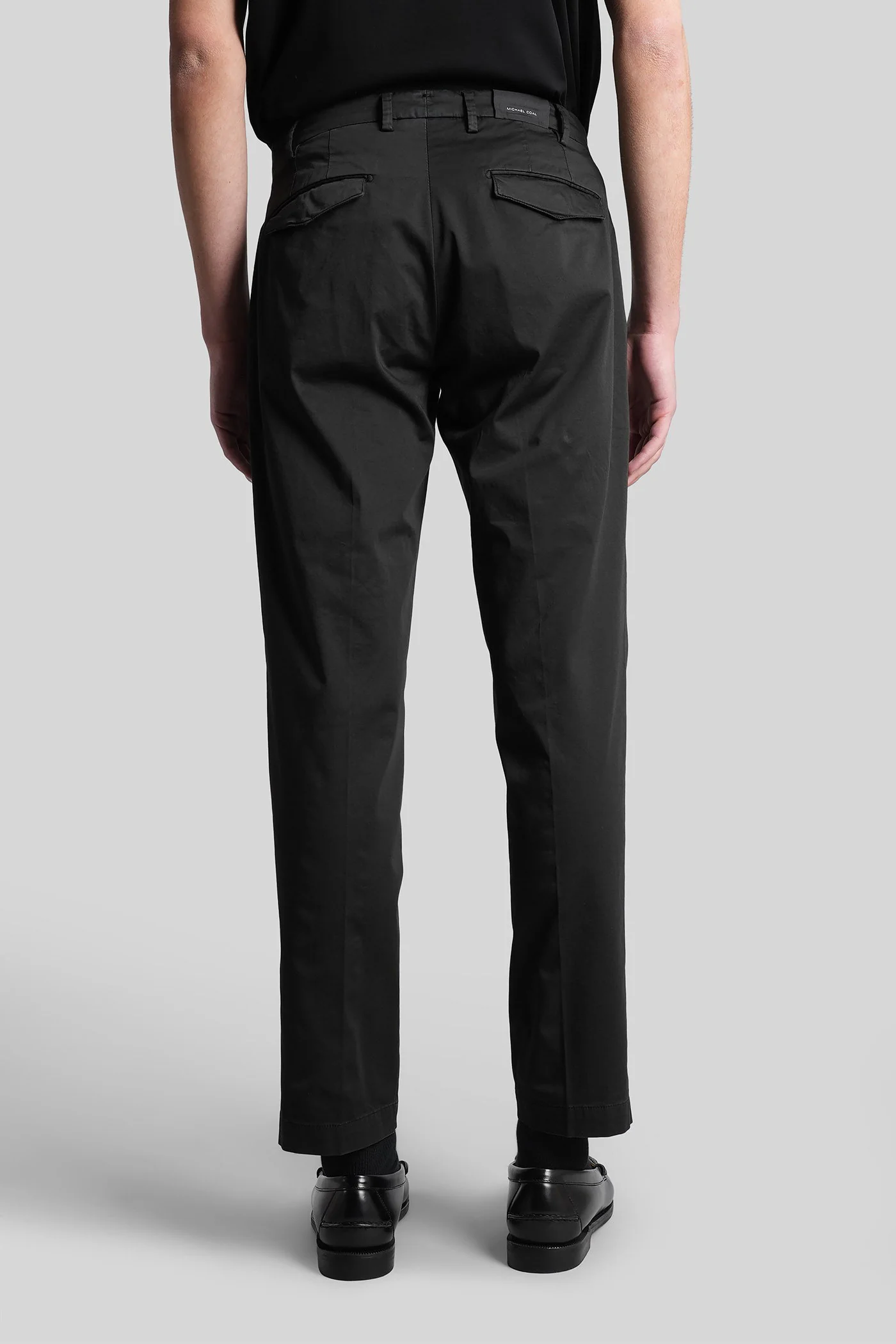 Mc-sr Pants in black cotton - Image 3