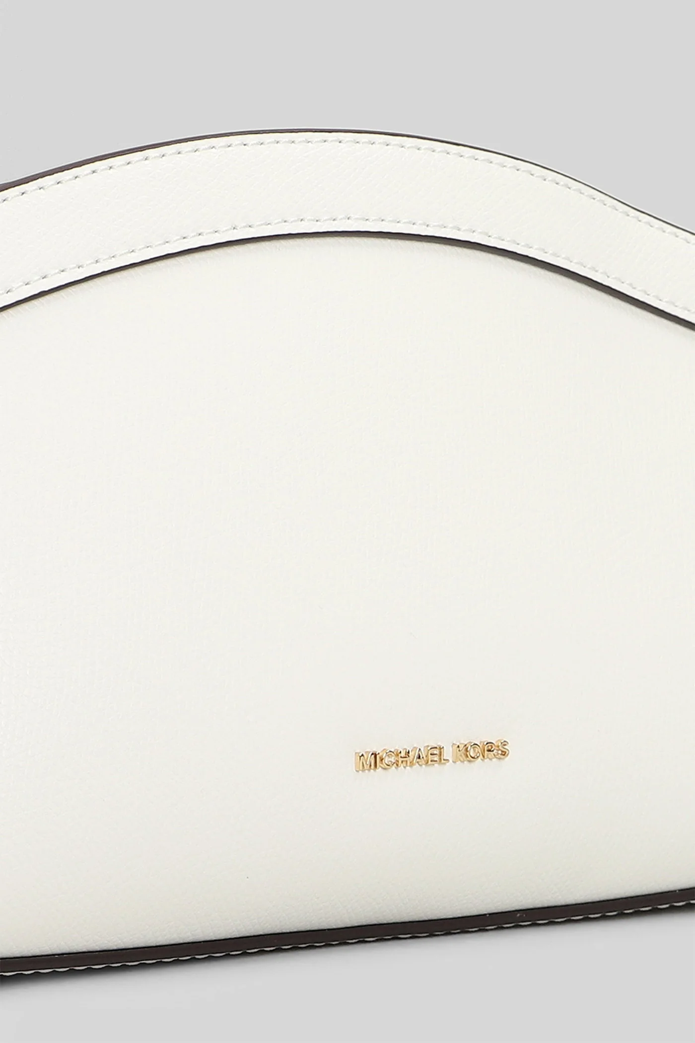 Athena Shoulder bag in white leather - Image 4