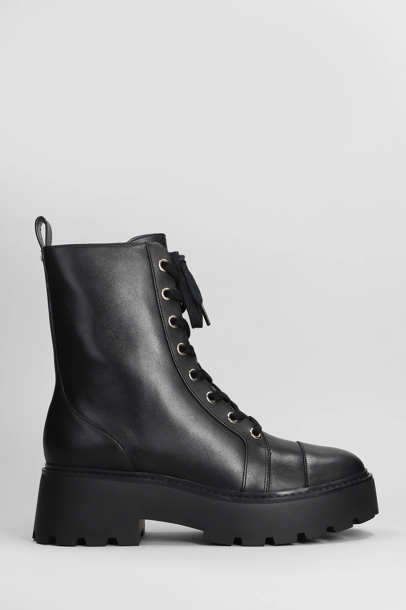 Blake Bootie High heels Ankle boots in black leather