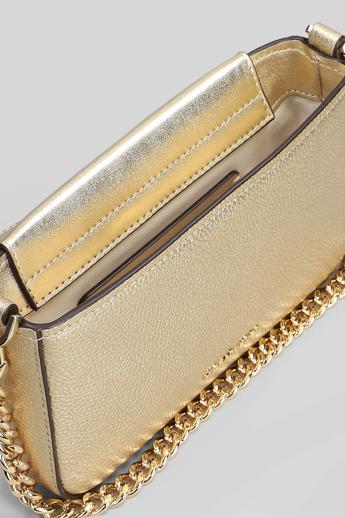 Bryant Shoulder bag in gold leather - Image 4