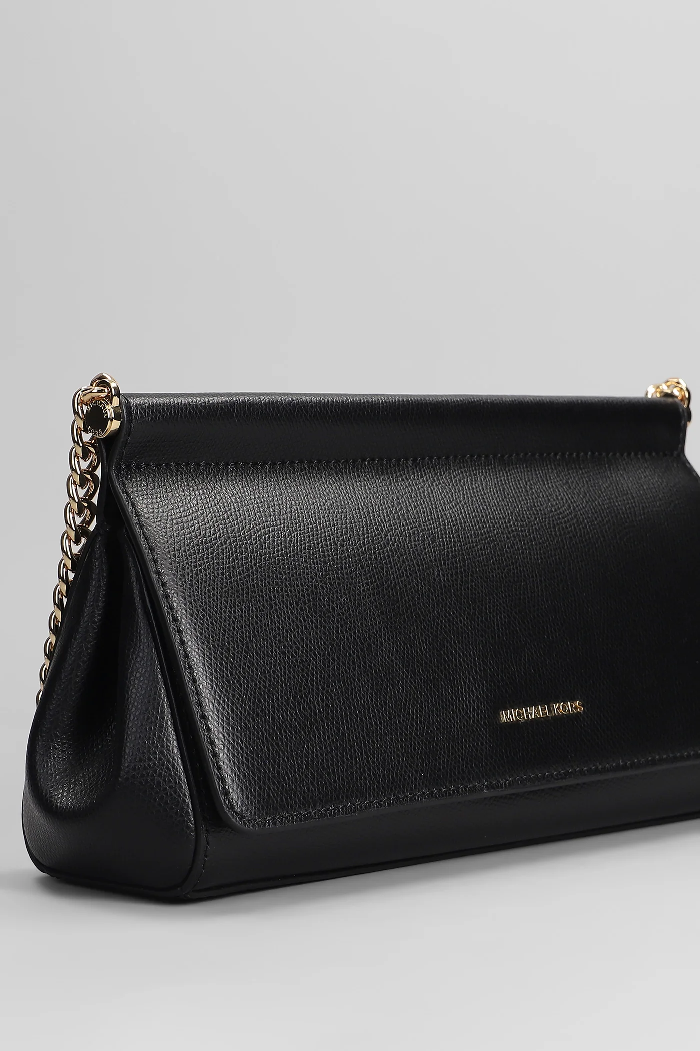 Carmine Shoulder bag in black leather - Image 4