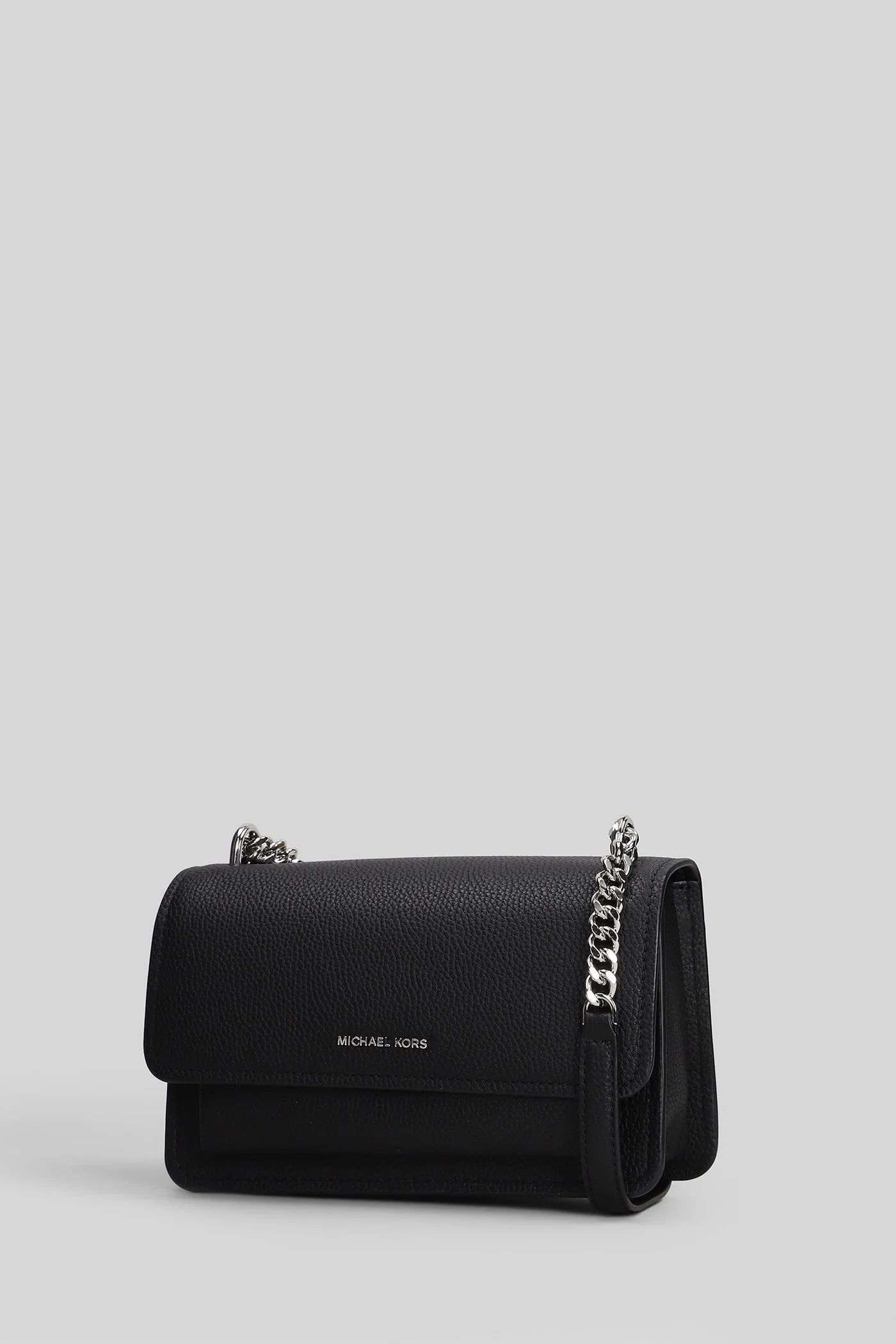 Claire Shoulder bag in black leather - Image 2