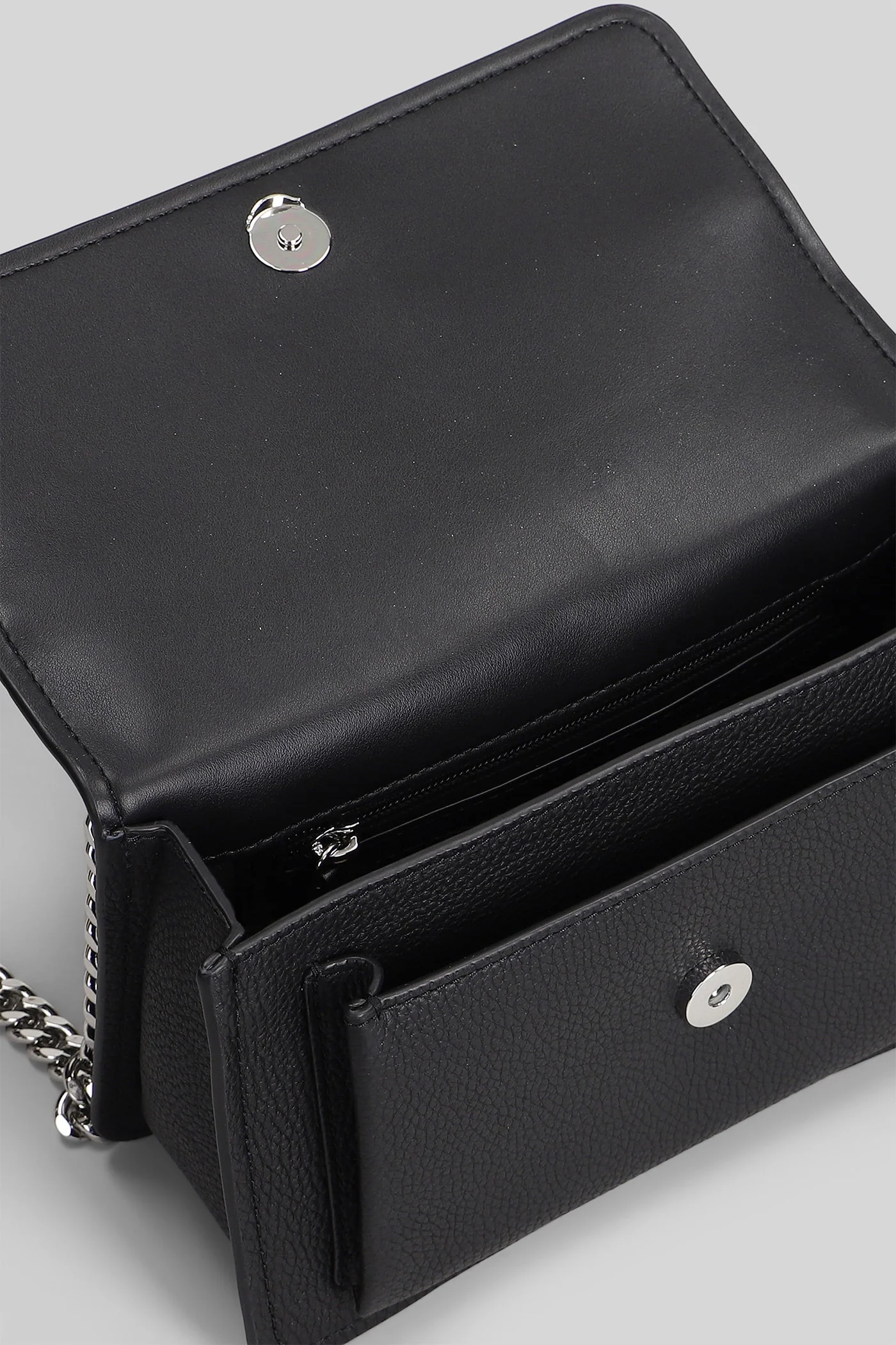 Claire Shoulder bag in black leather - Image 4