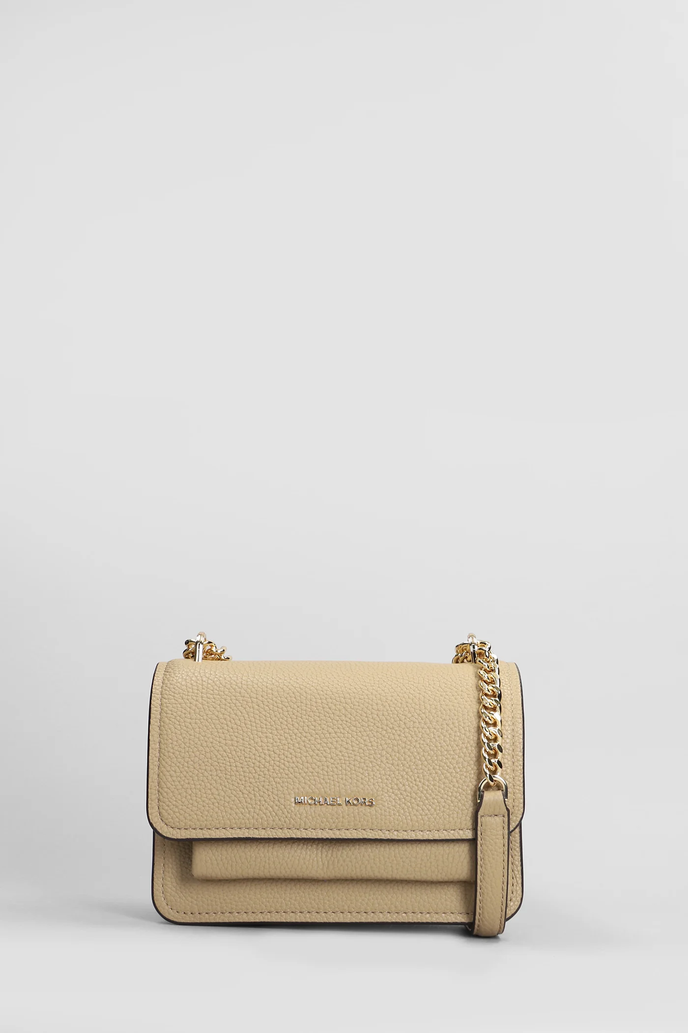 Claire Shoulder bag in Camel leather