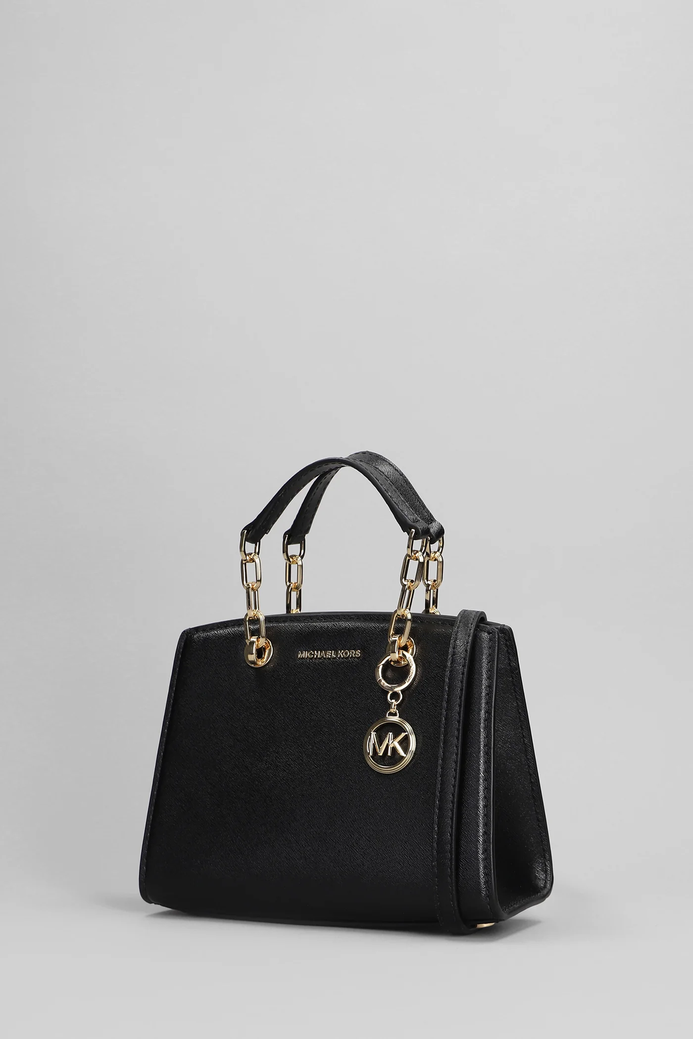 Cynthia Shoulder bag in black leather - Image 2