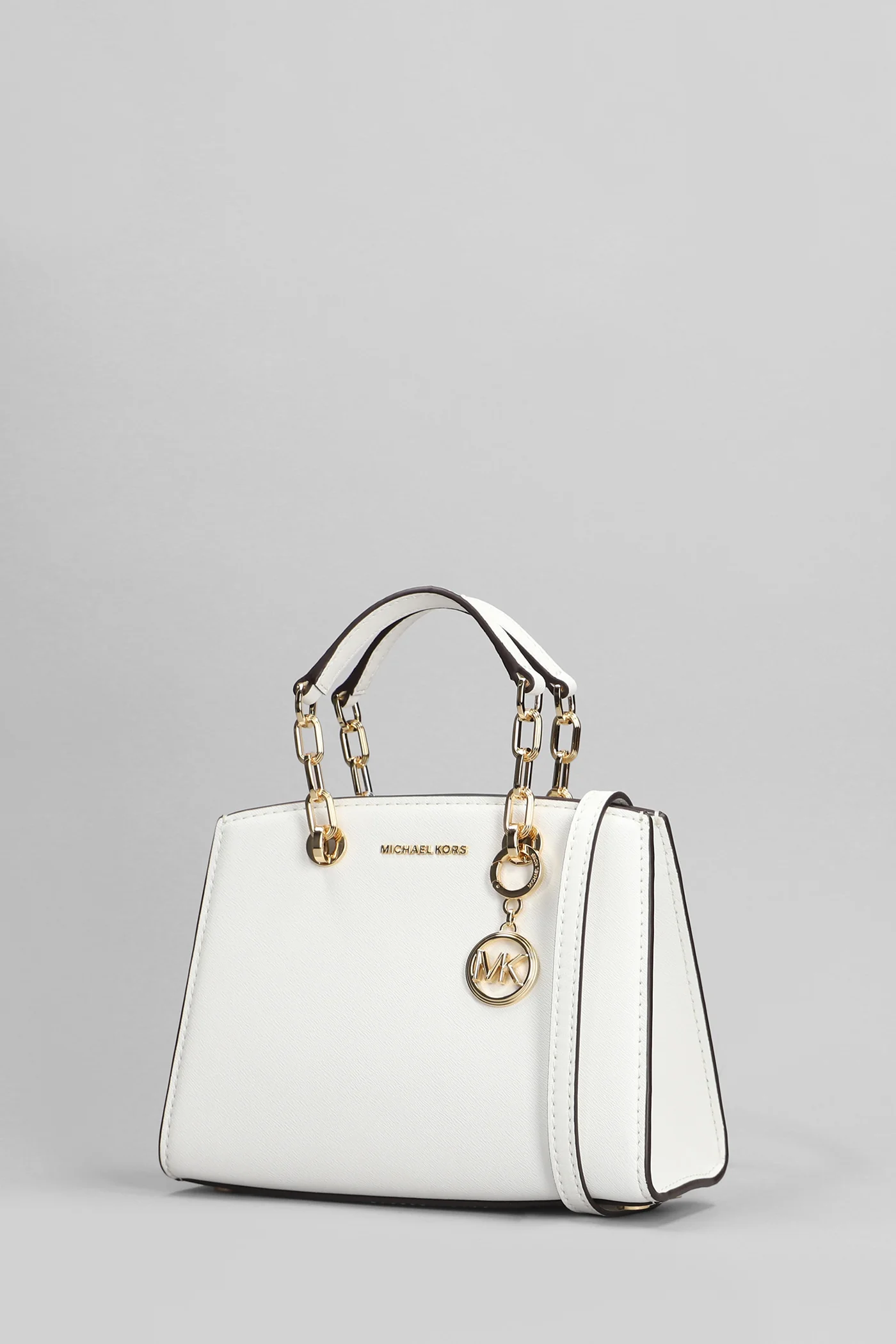 Cynthia Shoulder bag in white leather - Image 2