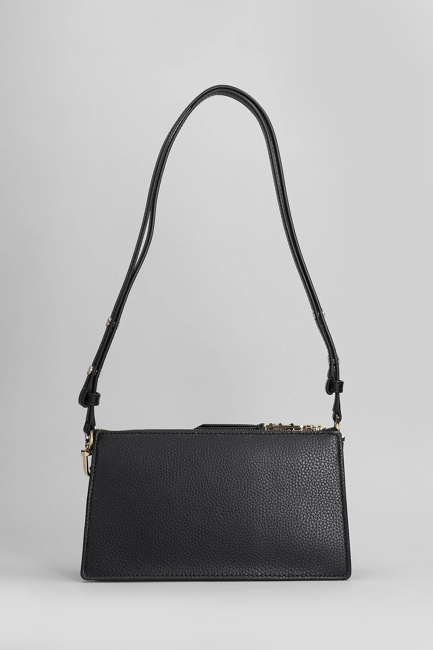 Empire Shoulder bag in black leather - Image 3