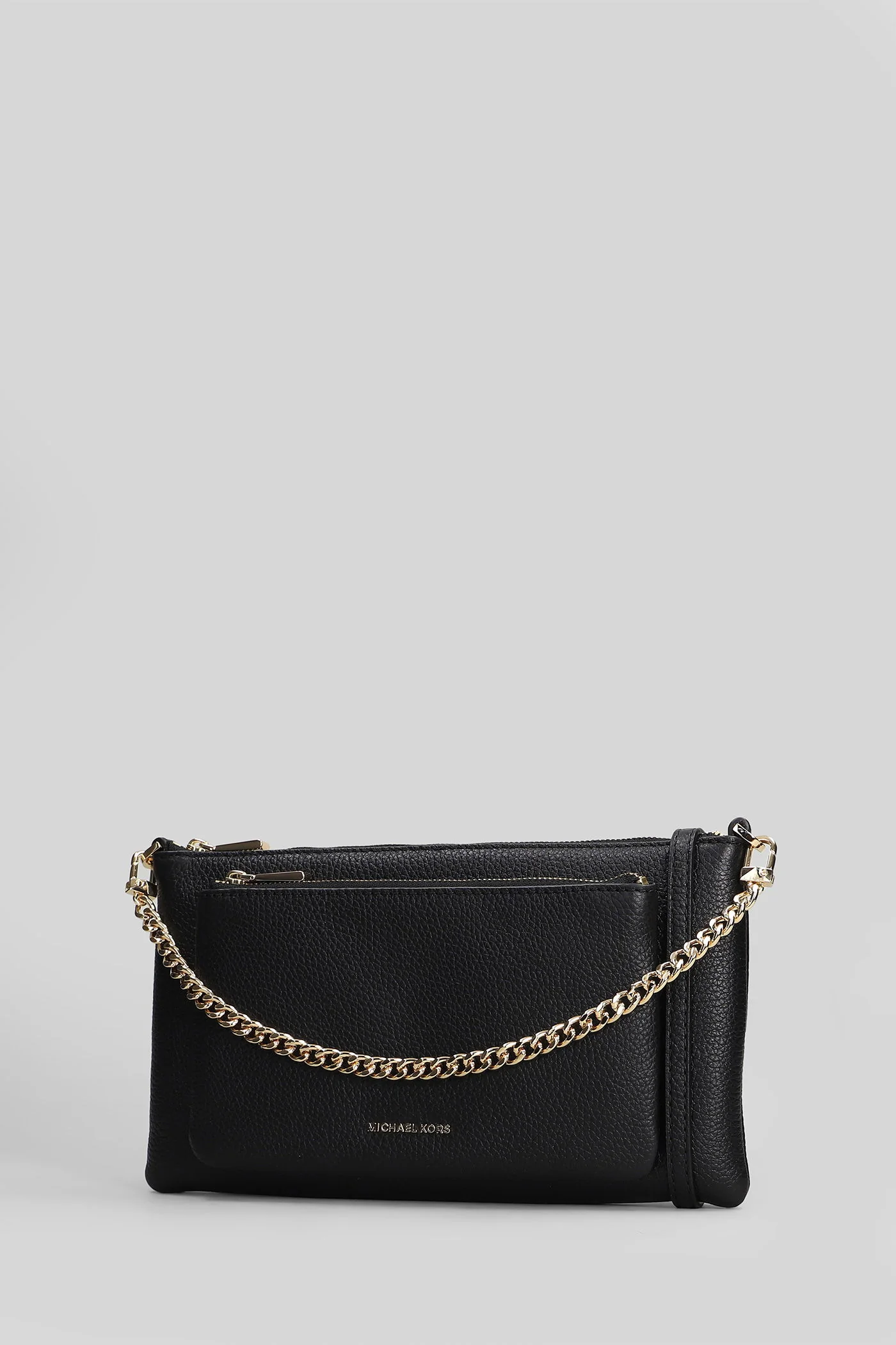 Jet Set Shoulder bag in black leather - Image 2