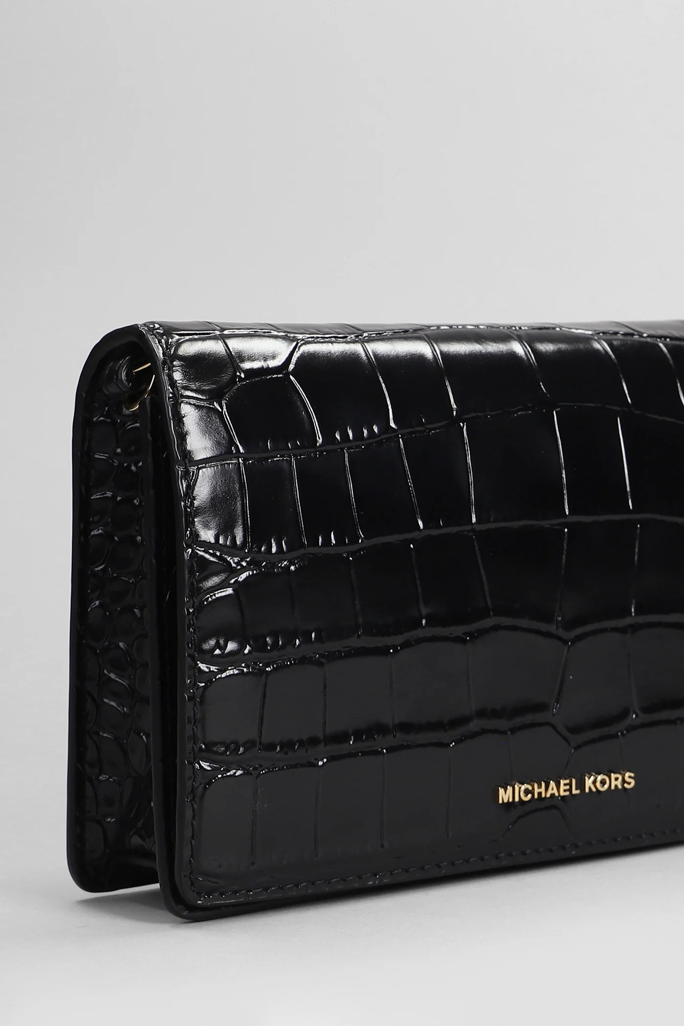 Jet Set Shoulder bag in black leather - Image 4