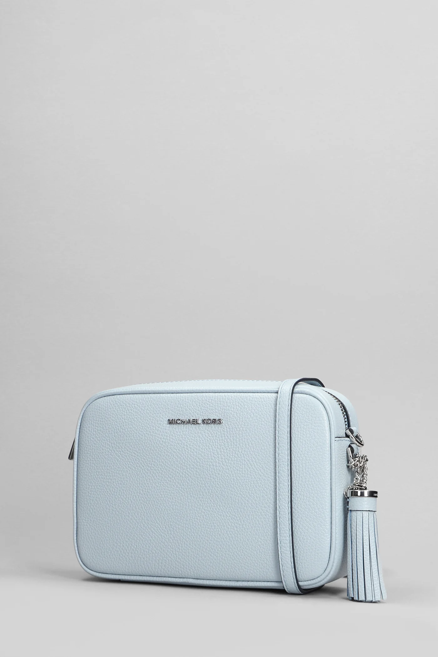 Jet Set Shoulder bag in cyan leather - Image 2