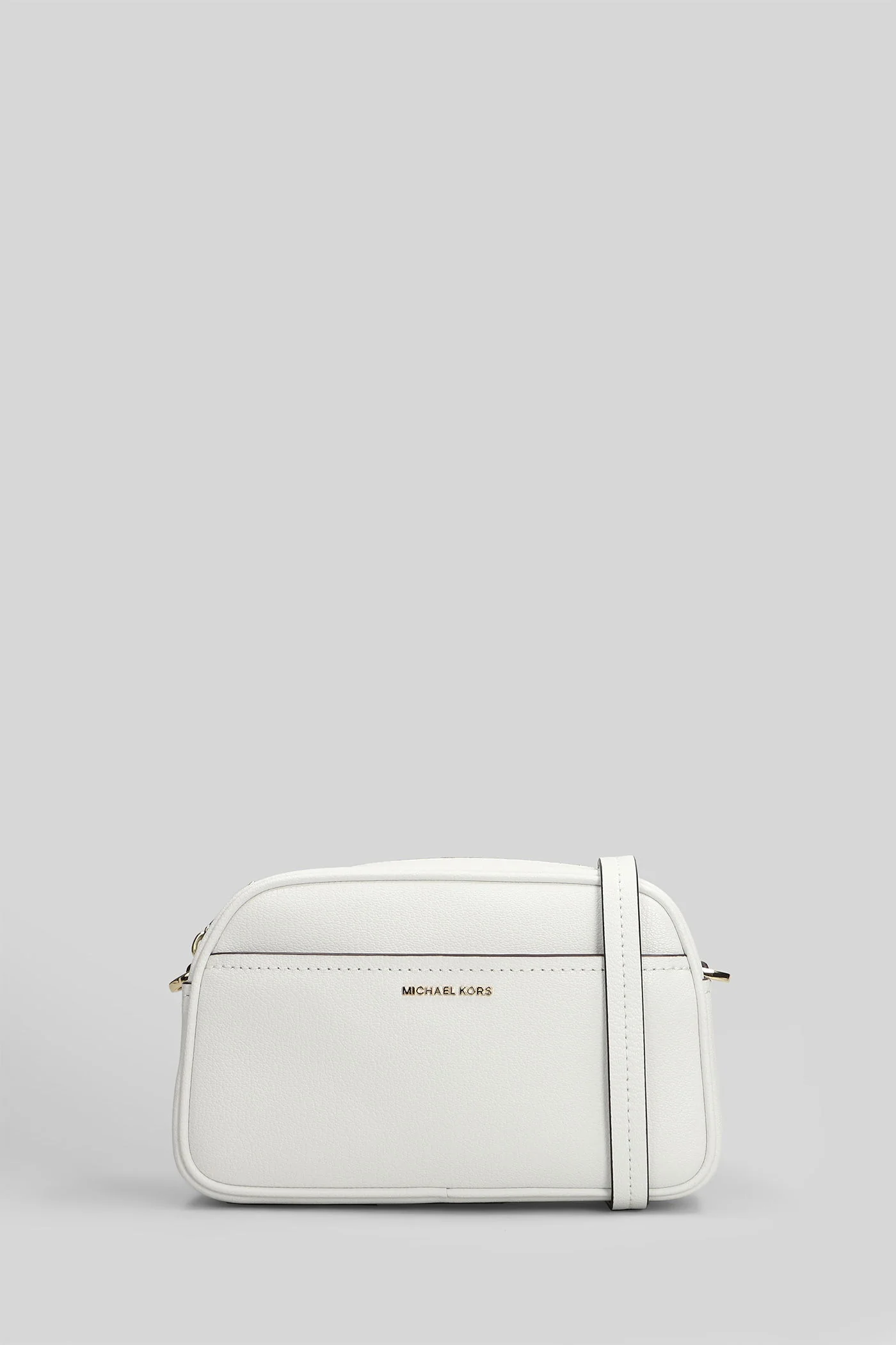 Jet Set Shoulder bag in white leather