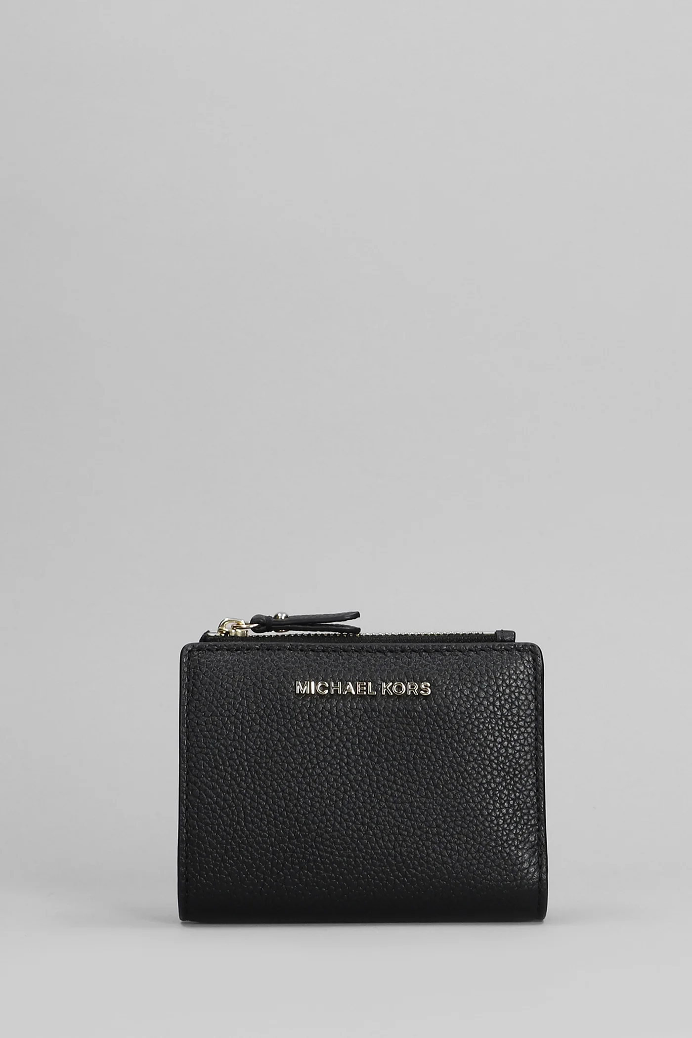 Jet Set Wallet in black leather