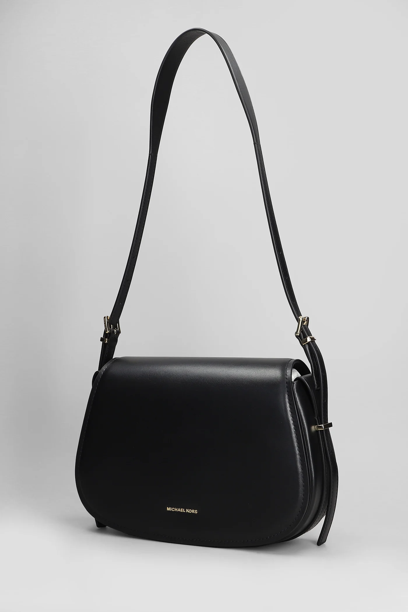 Lydia Shoulder bag in black leather - Image 2