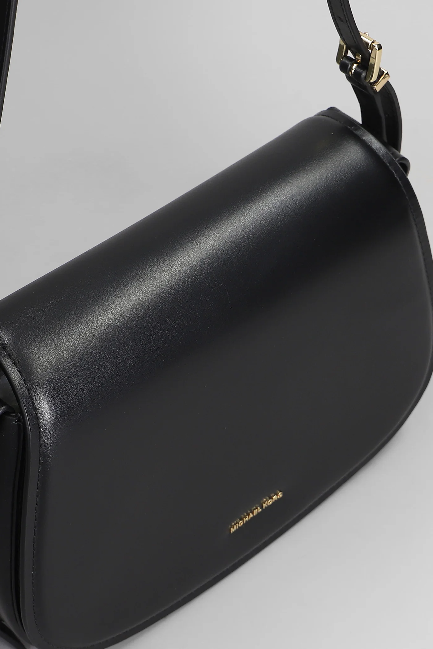 Lydia Shoulder bag in black leather - Image 4