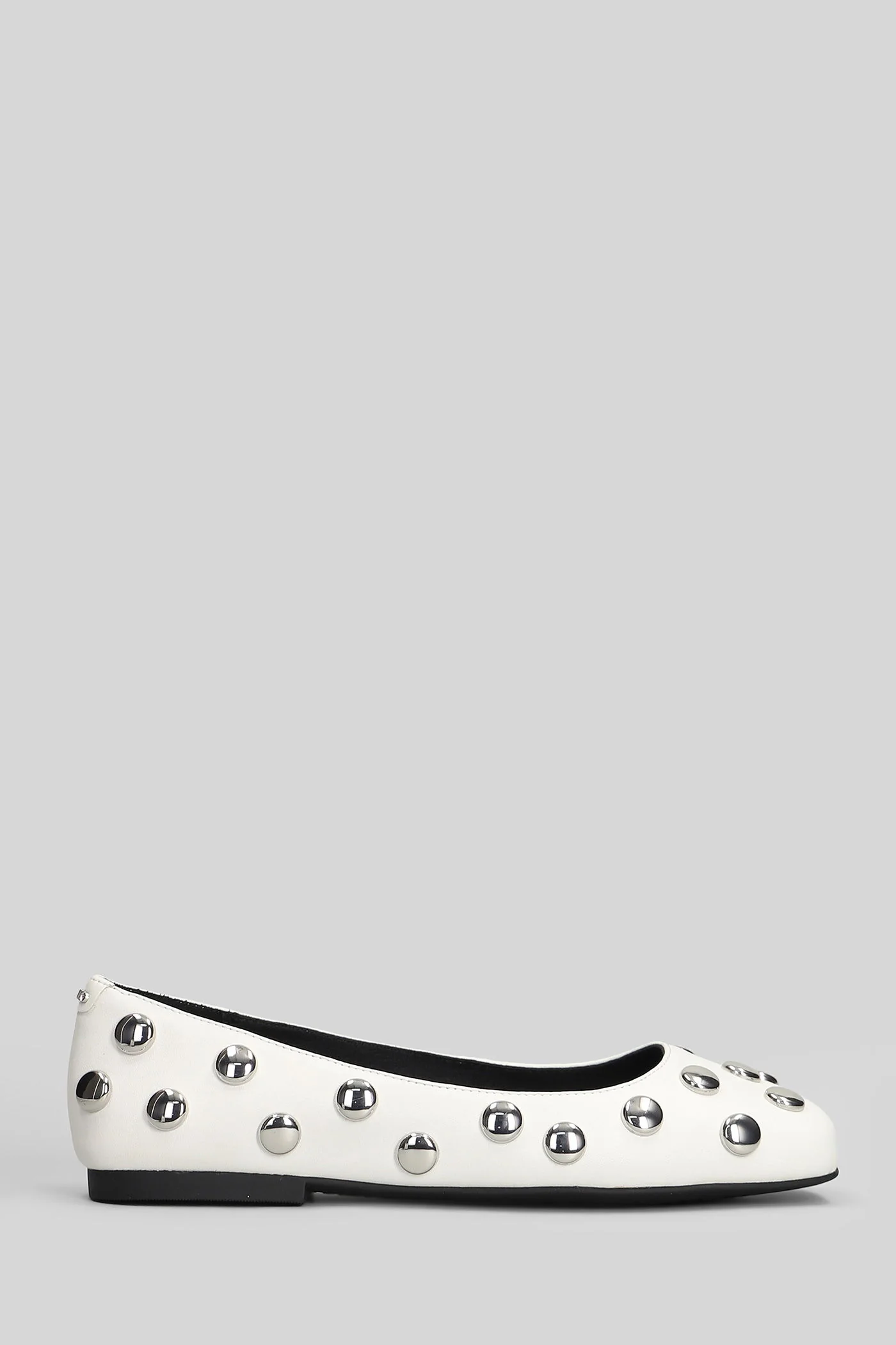Matilda Flex Flat Ballet flats in white leather