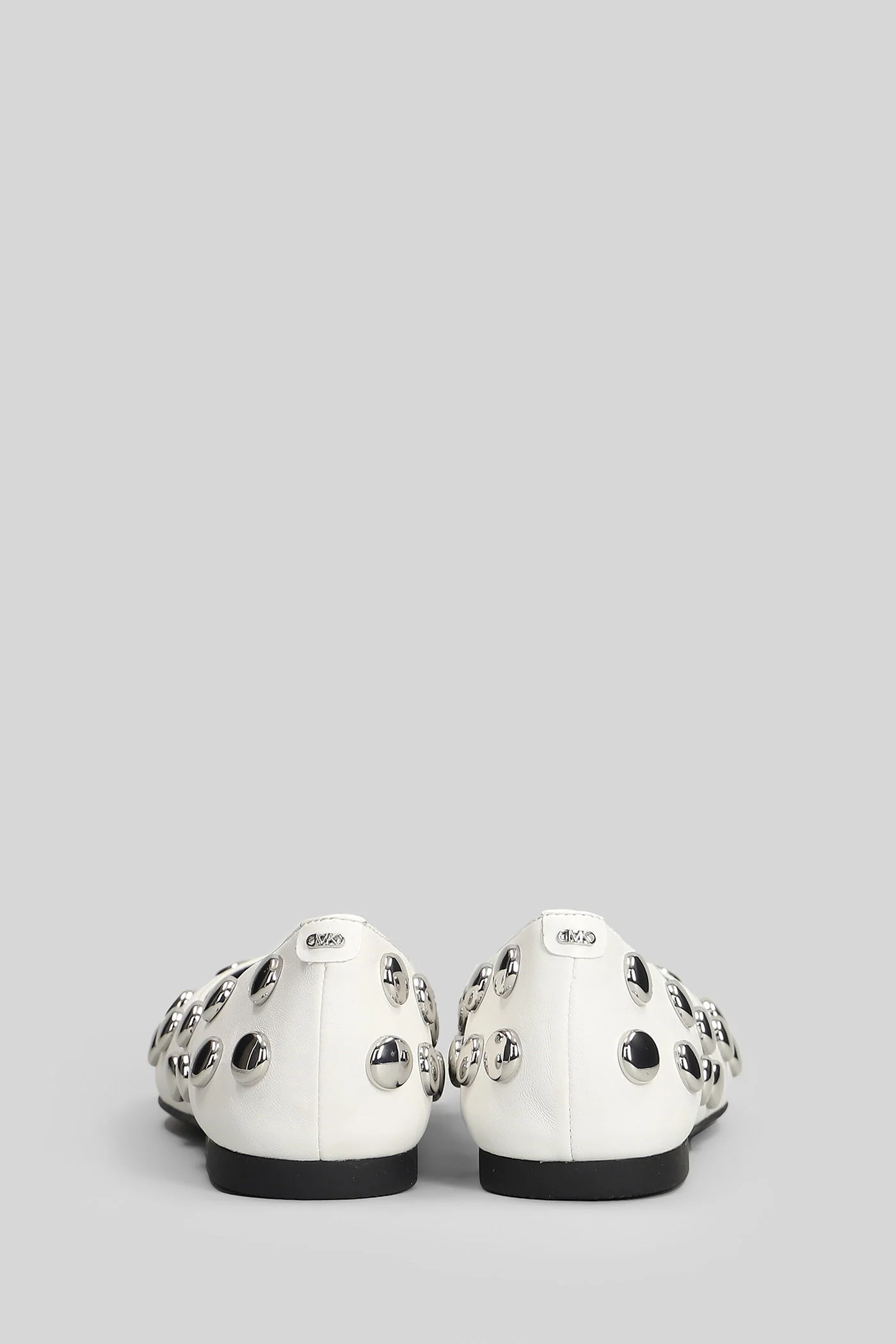 Matilda Flex Flat Ballet flats in white leather - Image 4
