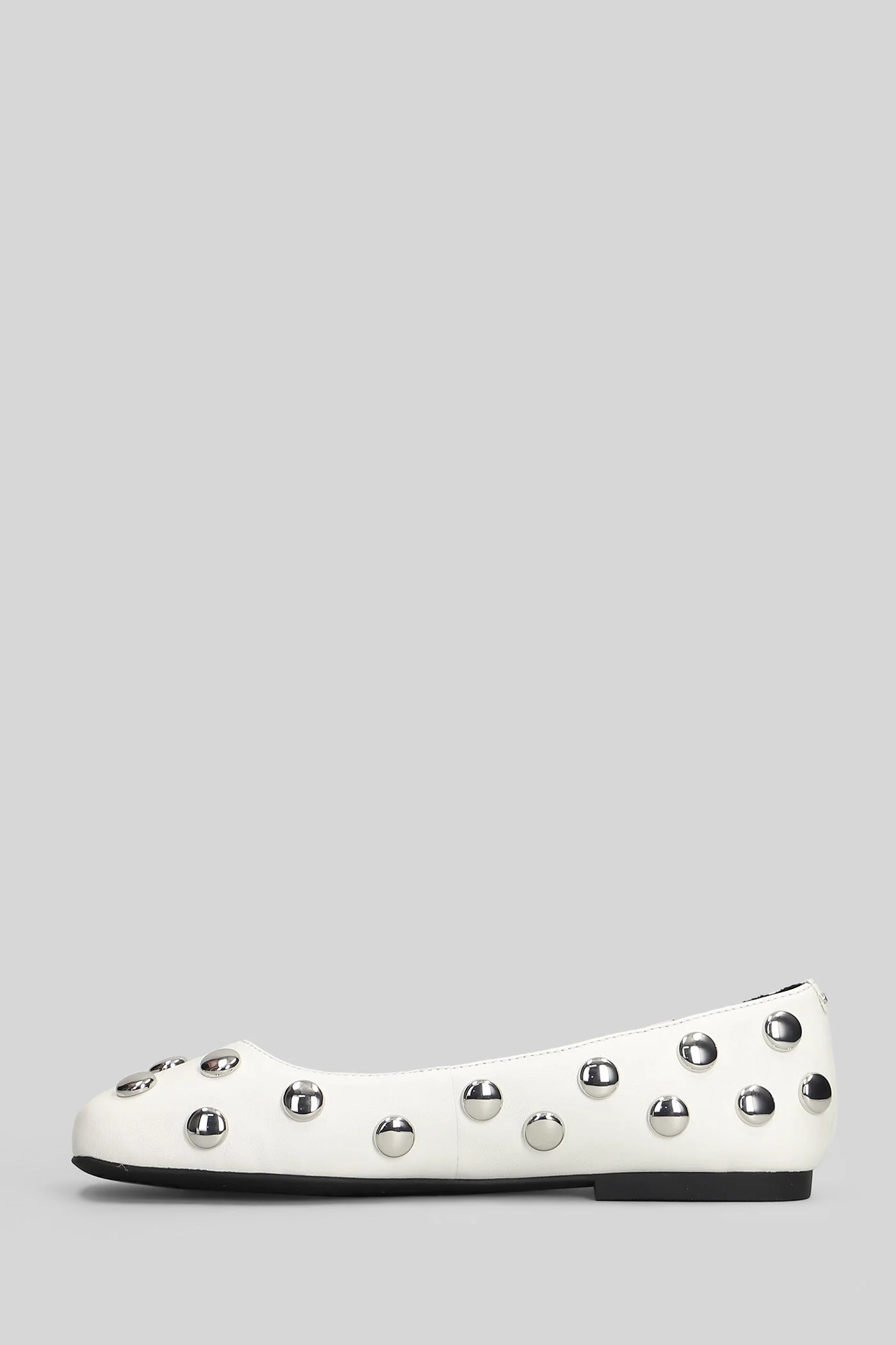 Matilda Flex Flat Ballet flats in white leather - Image 8