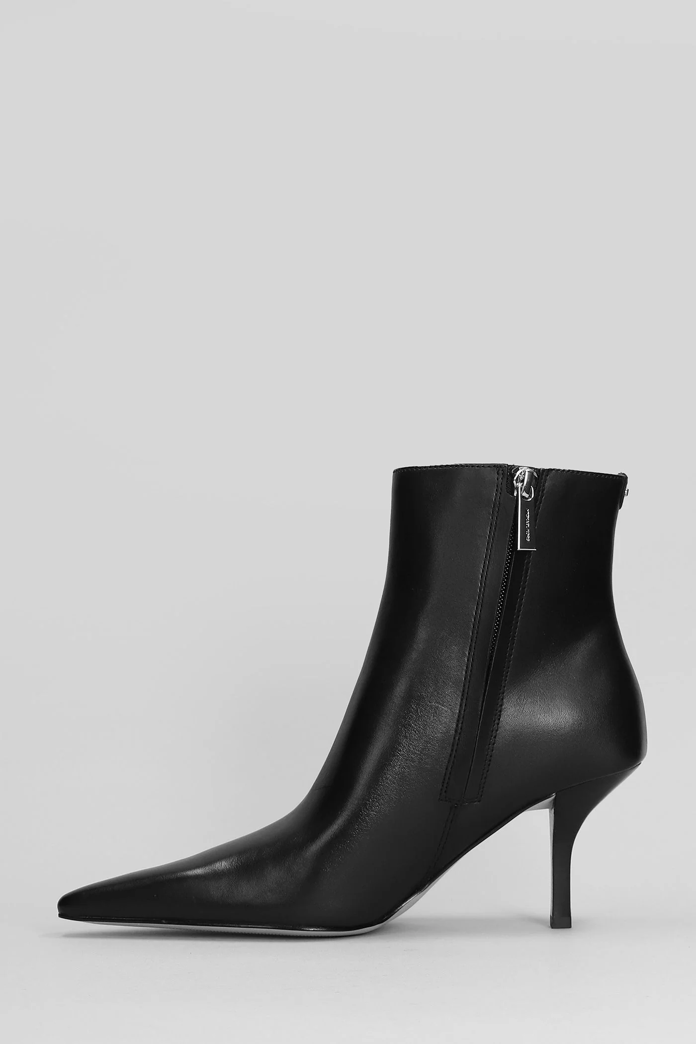 Selina Heeled High heels Ankle boots in black leather - Image 3