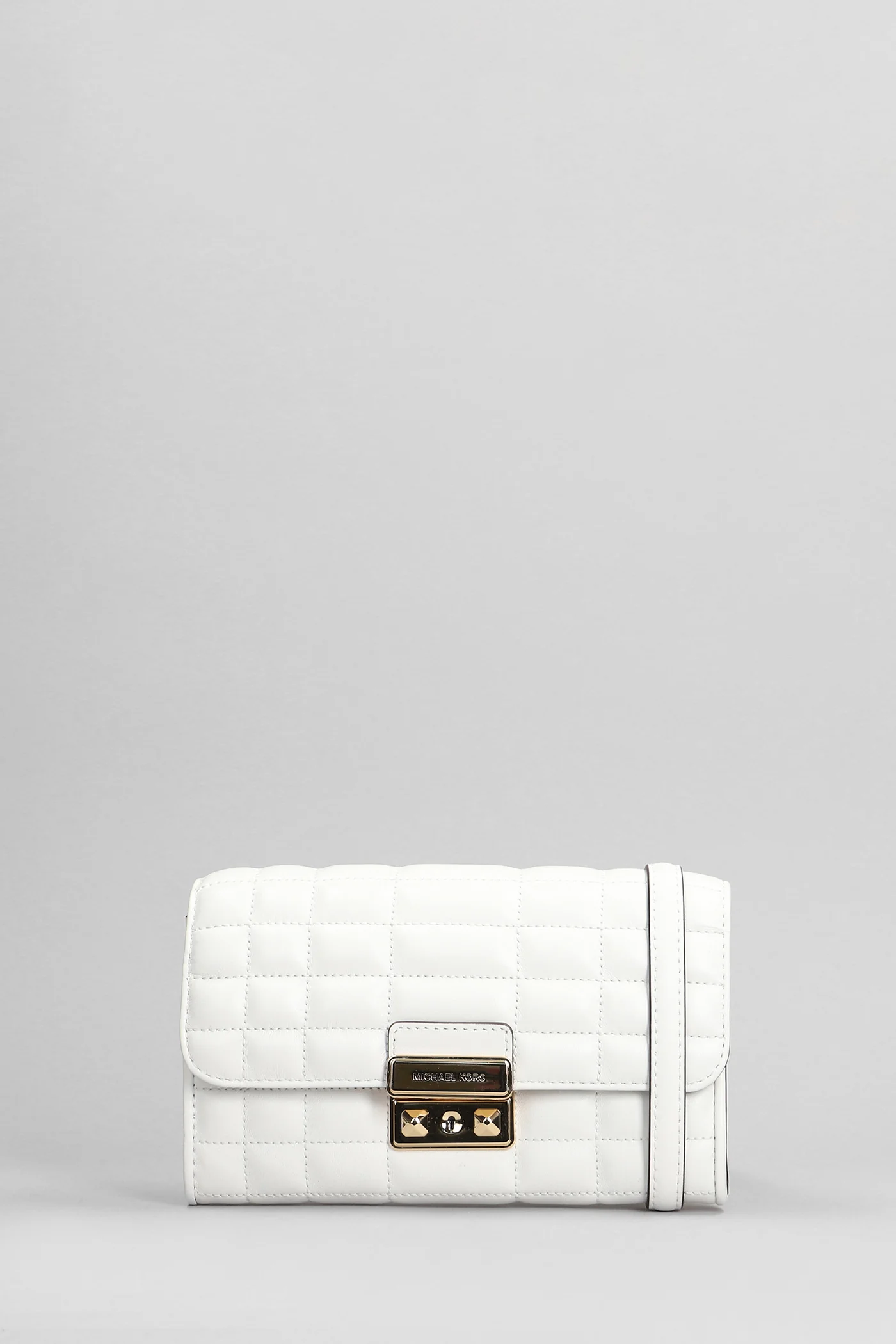 Tribeca Shoulder bag in white leather