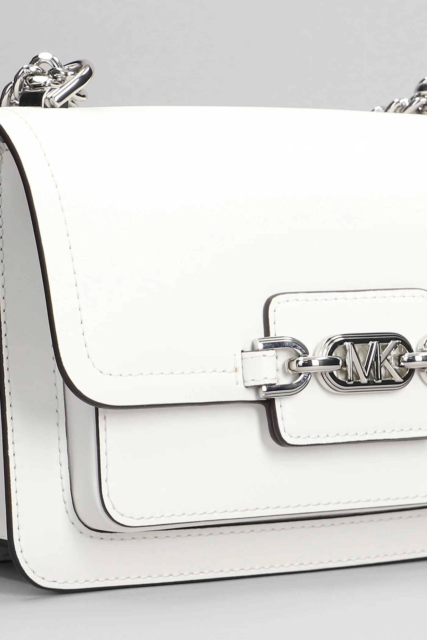 Varick Shoulder bag in white leather - Image 4