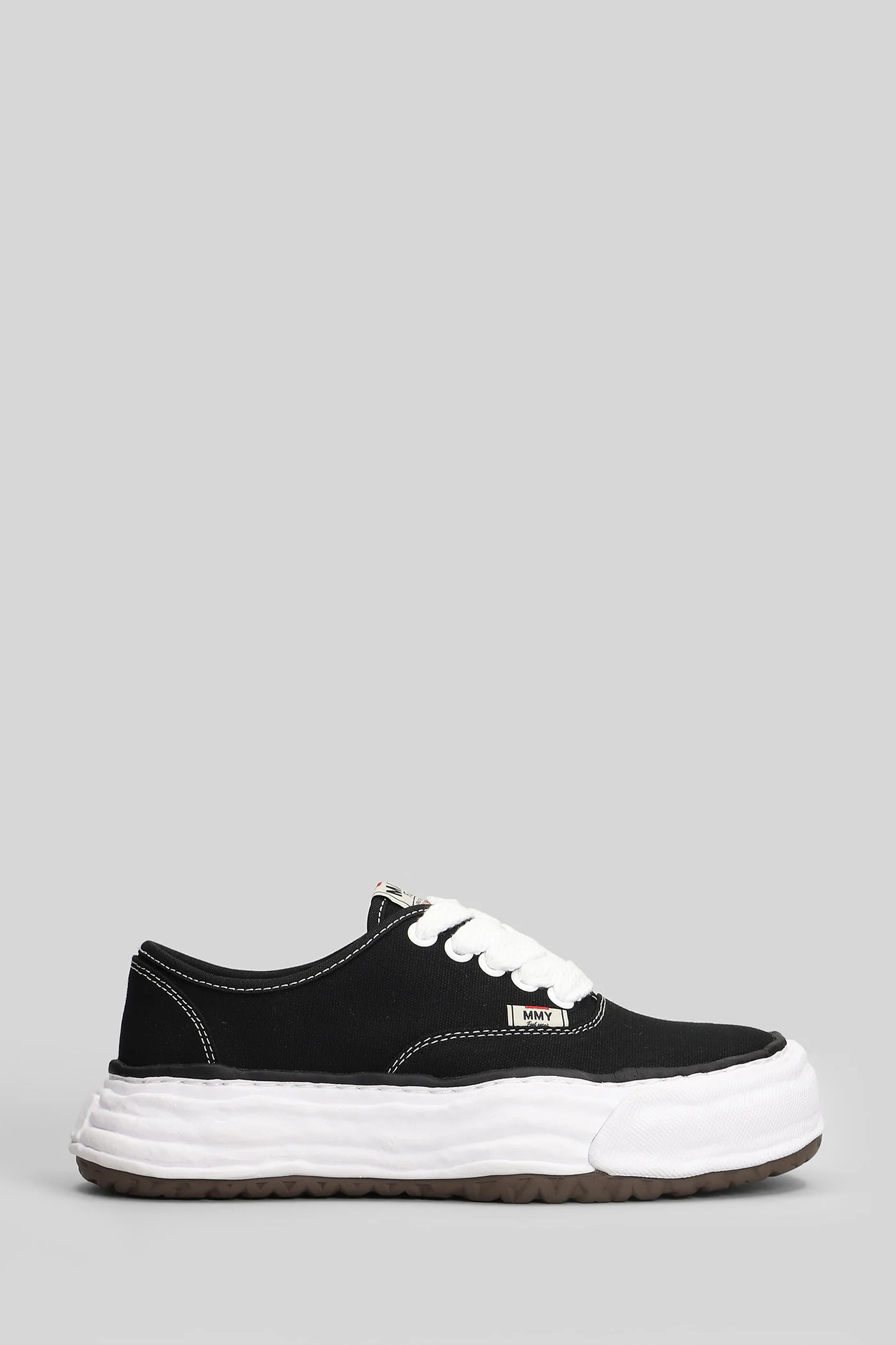 Baker 26 Sneakers in black cotton