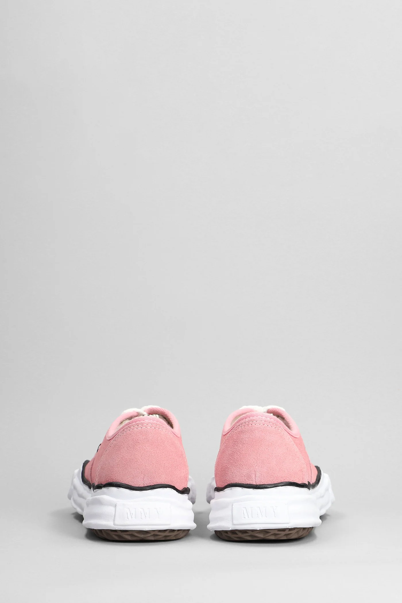 Baker Sneakers in rose-pink suede - Image 4