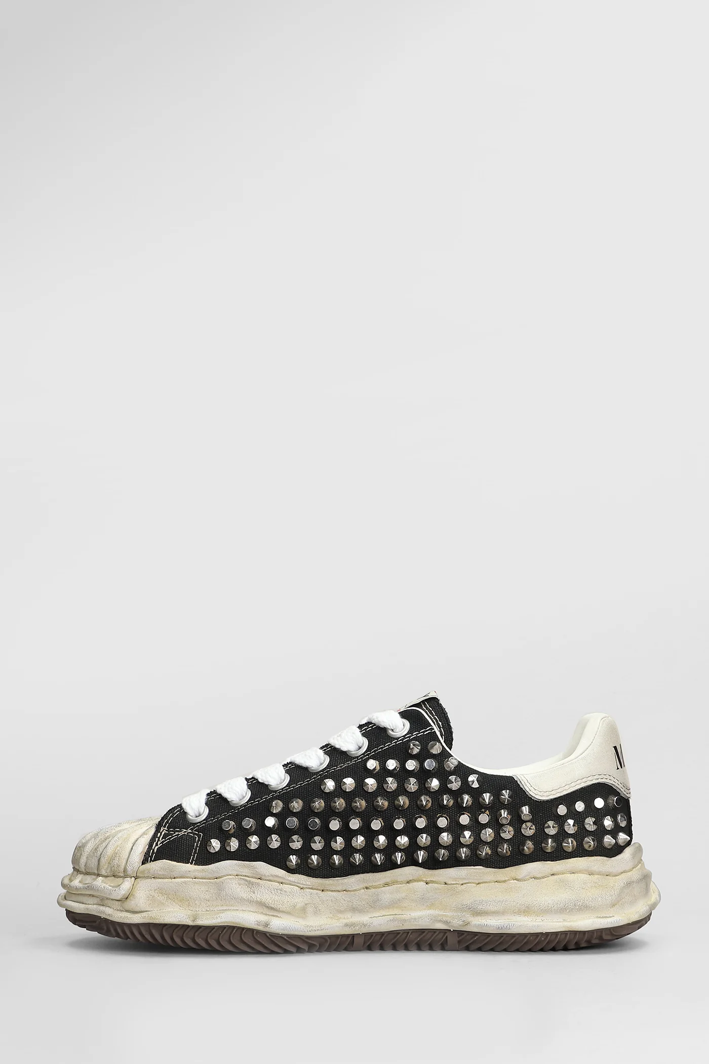 Blakey Sneakers in black cotton - Image 3
