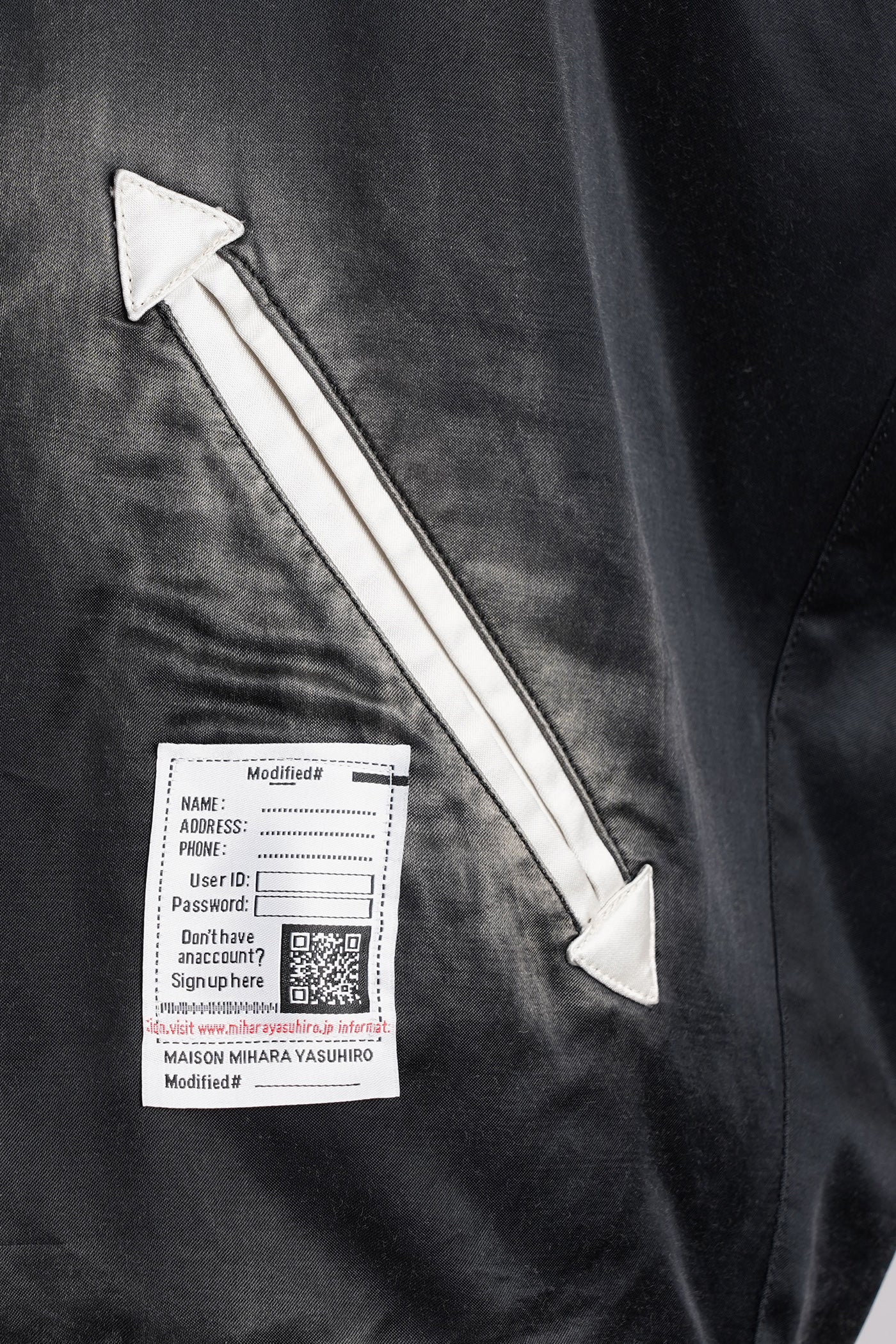 Bomber Jacket in black cotton - Image 5