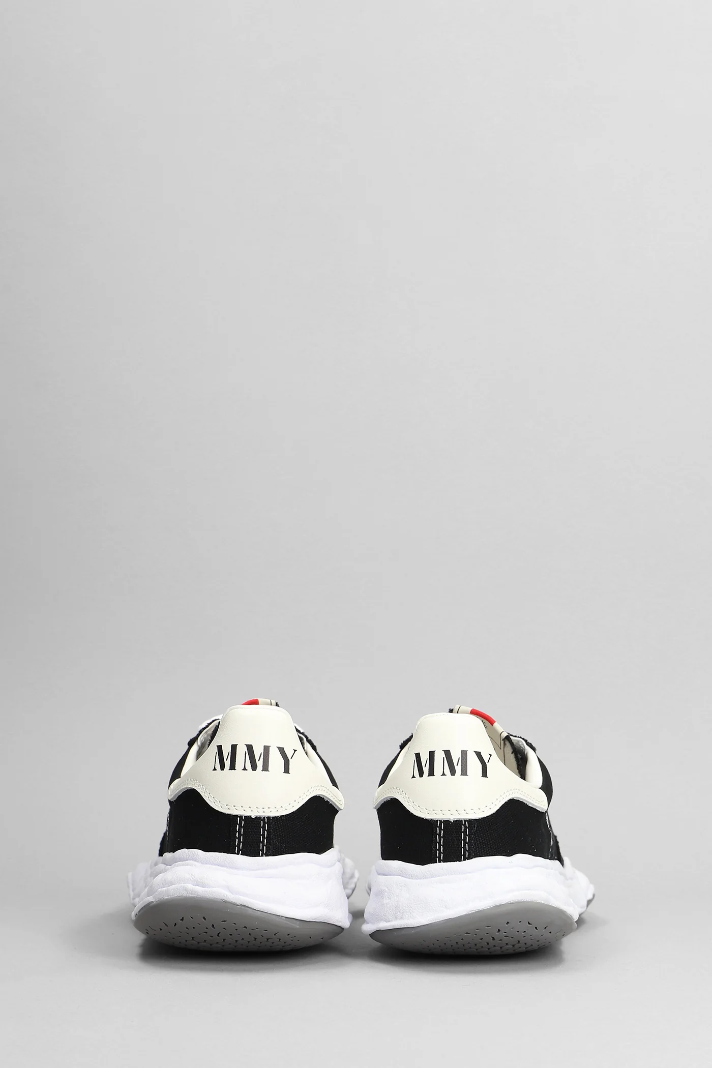 Charles Sneakers in black cotton - Image 4
