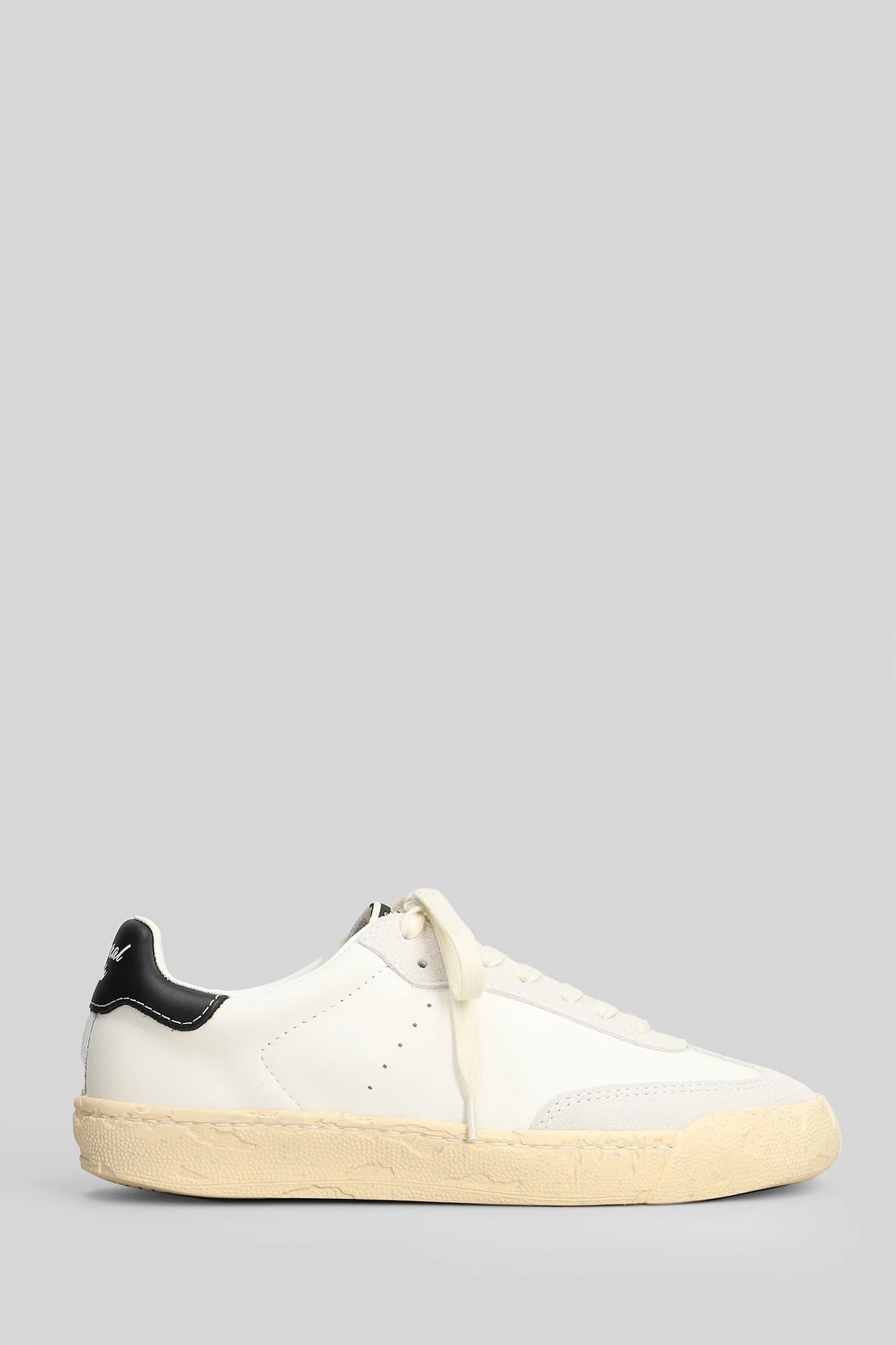 Francis Sneakers in white suede and leather