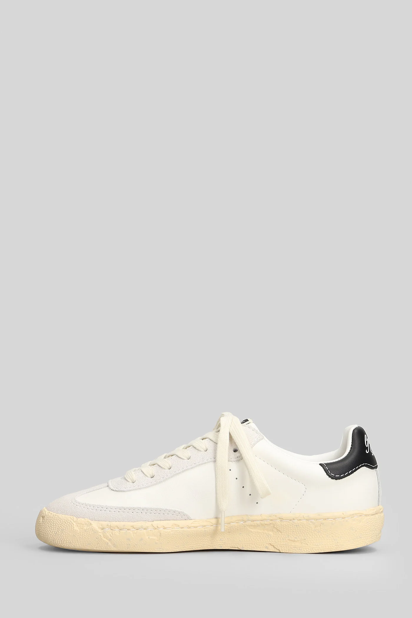 Francis Sneakers in white suede and leather - Image 3