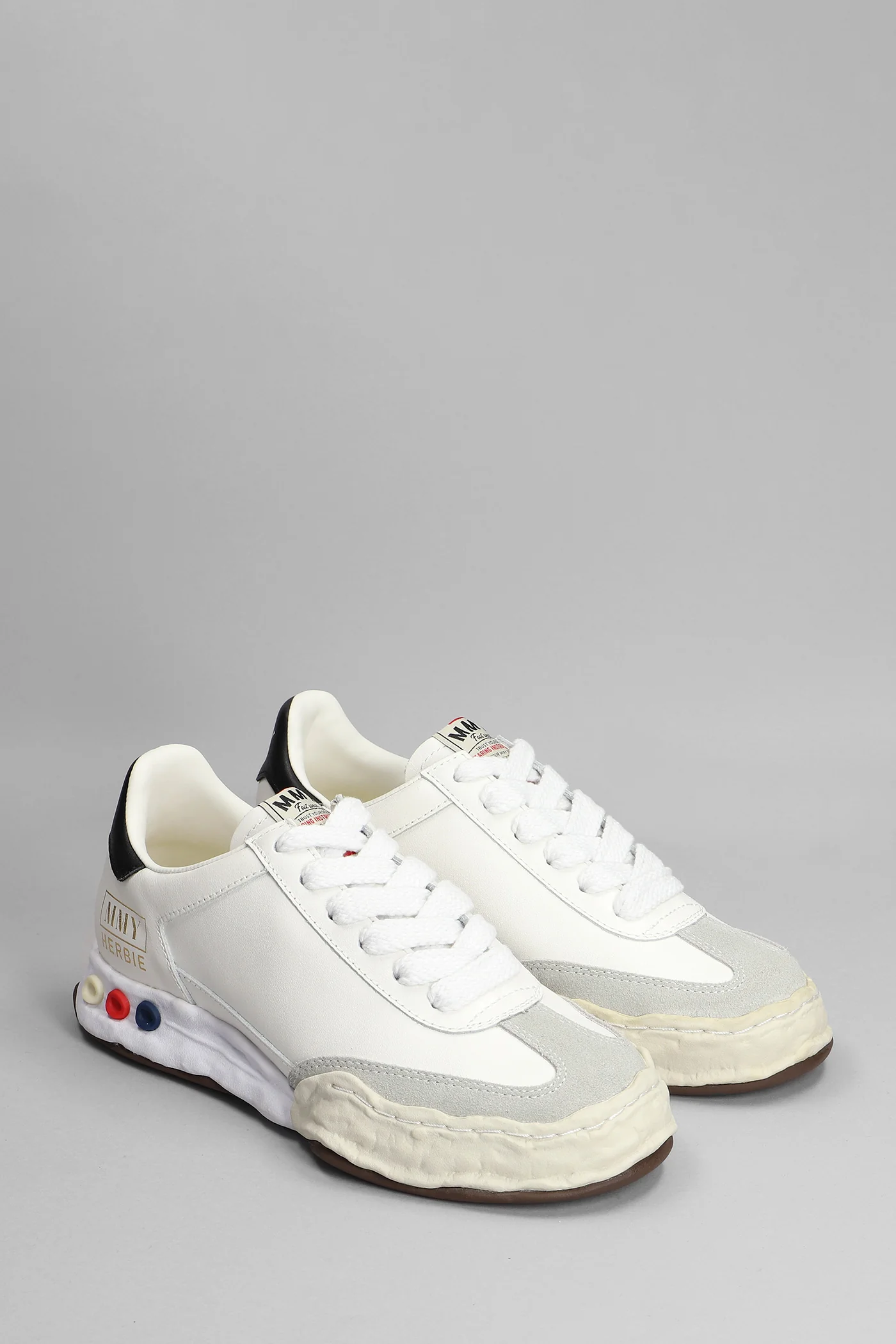 Herbie Sneakers in white leather - Image 2