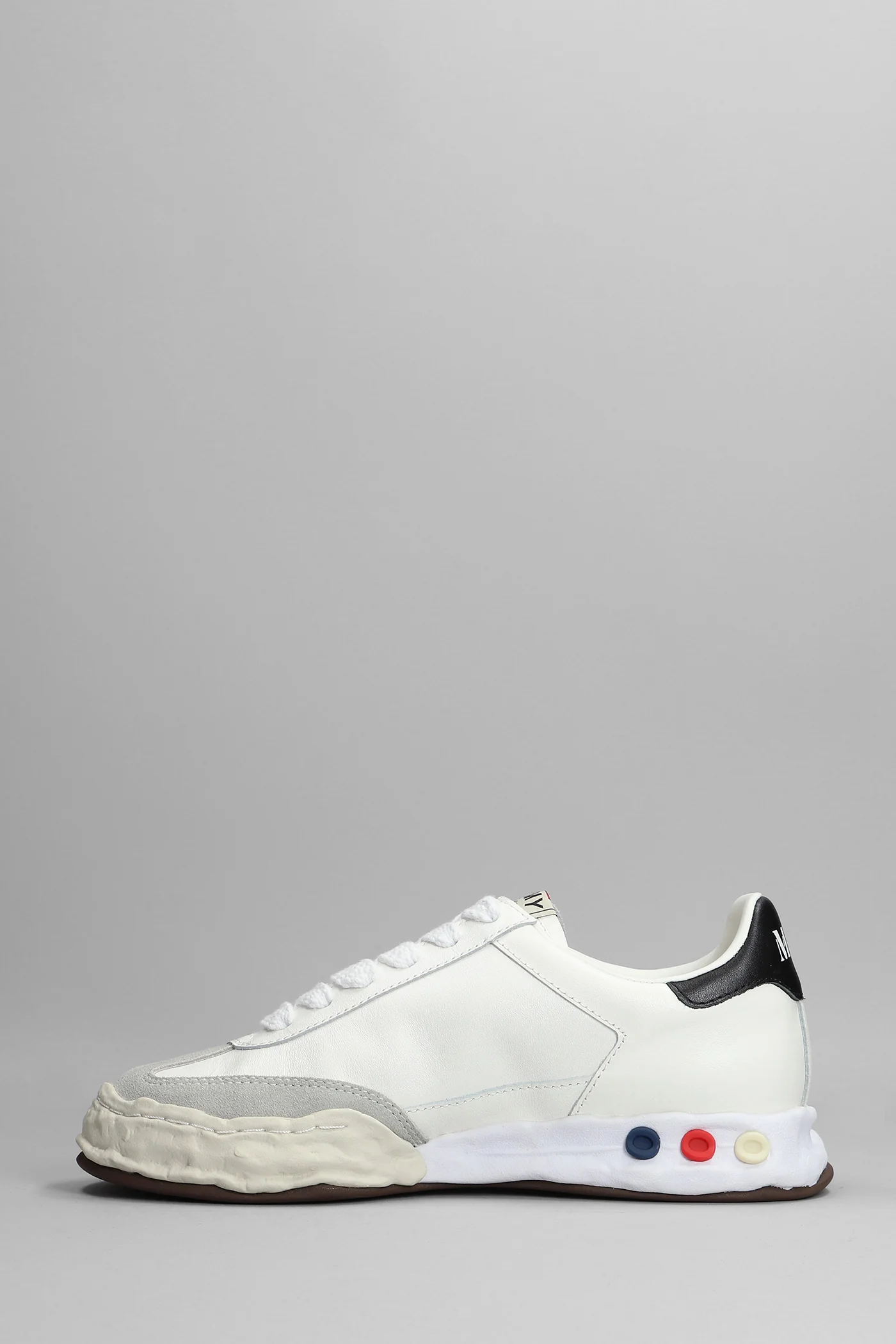 Herbie Sneakers in white leather - Image 3