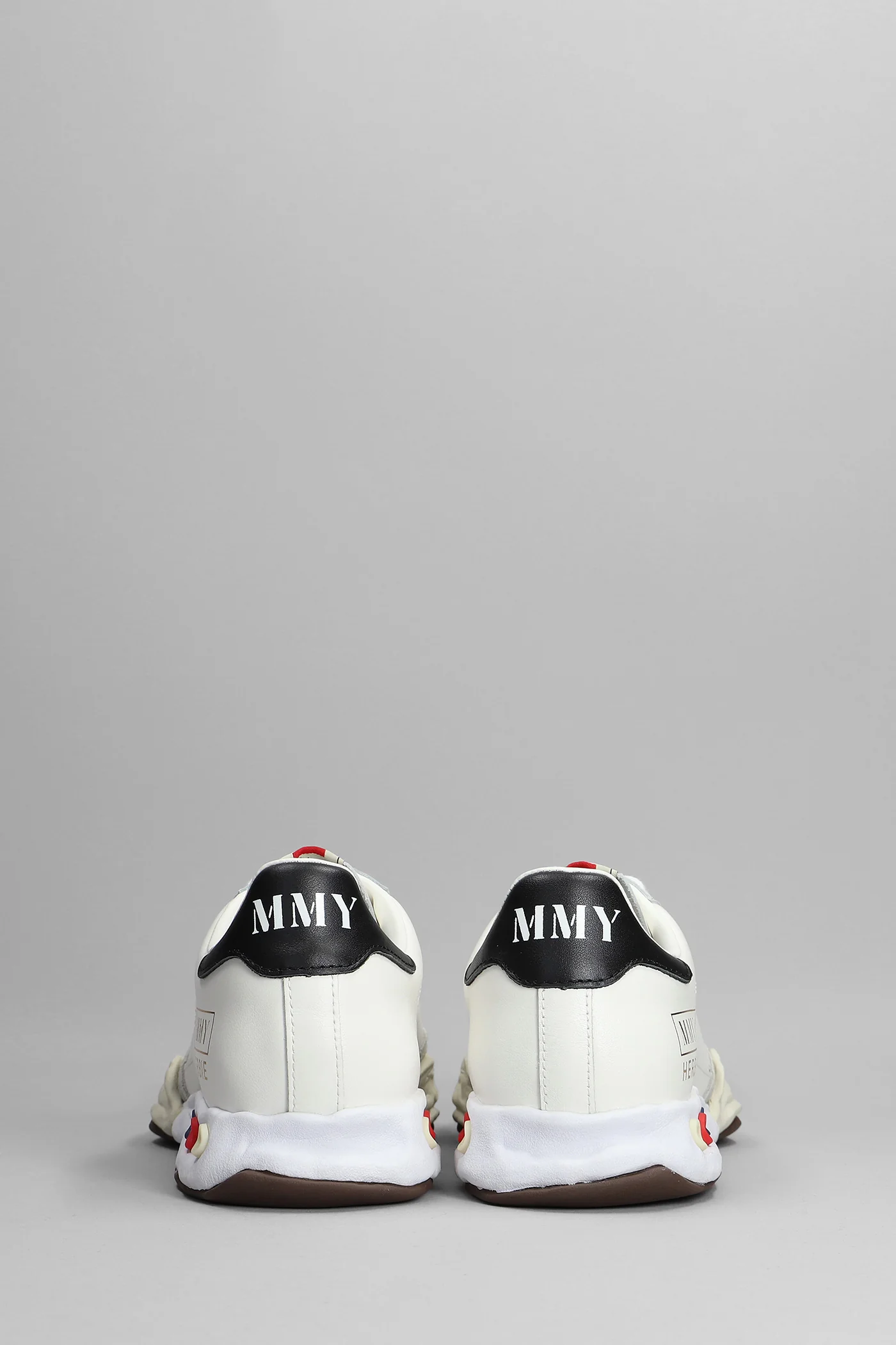 Herbie Sneakers in white leather - Image 4