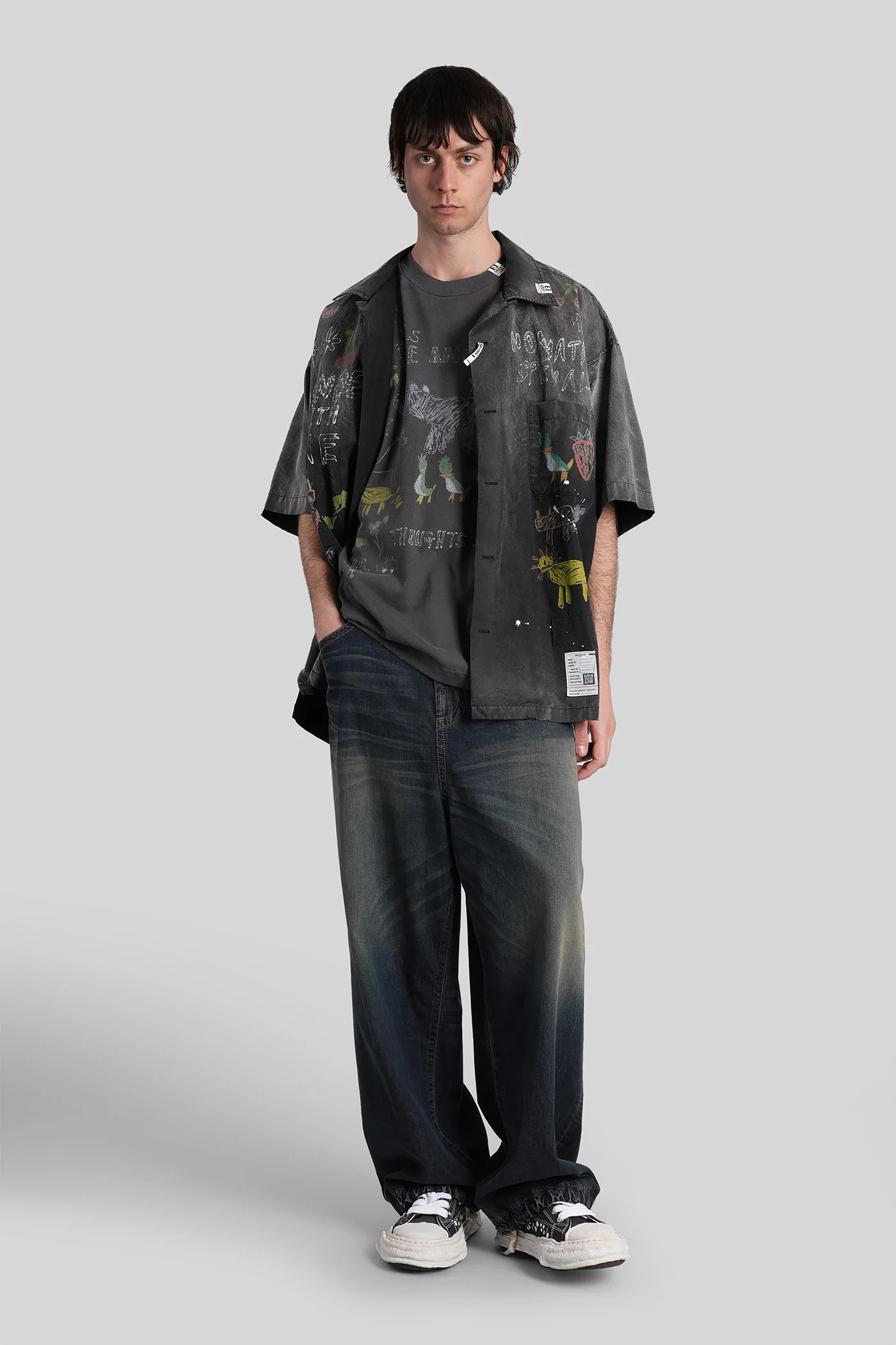 Jeans in blue cotton - Image 2
