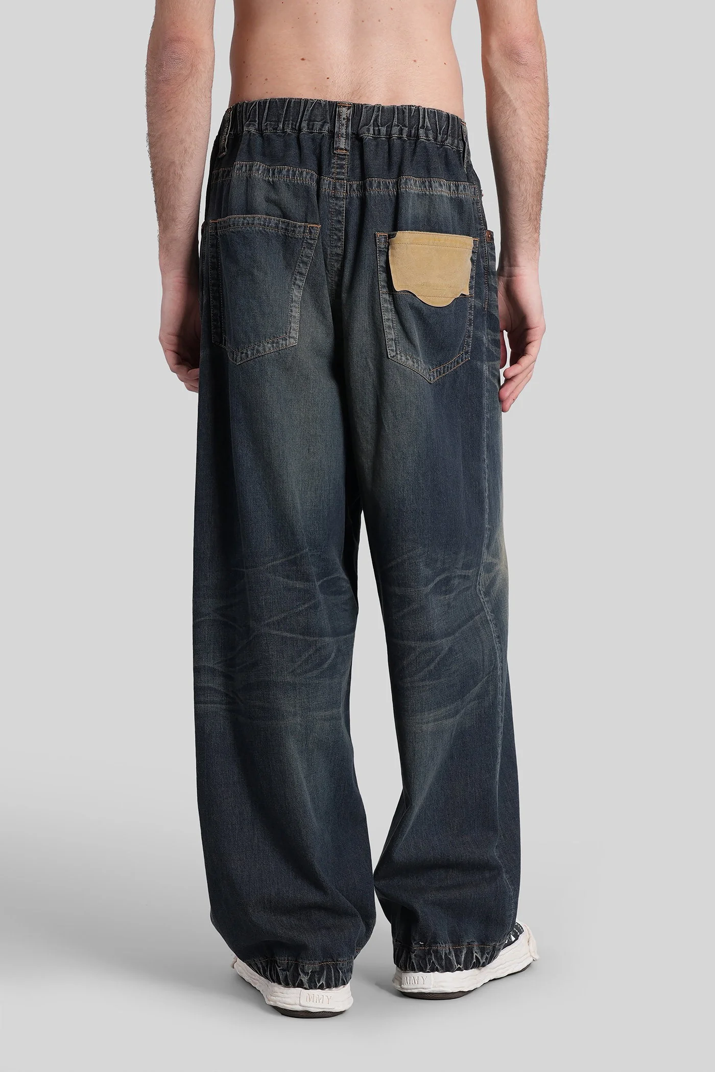Jeans in blue cotton - Image 3