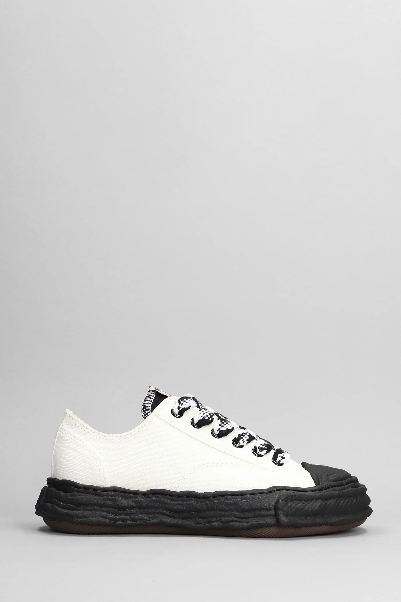 Peterson 23 low Sneakers in white cotton