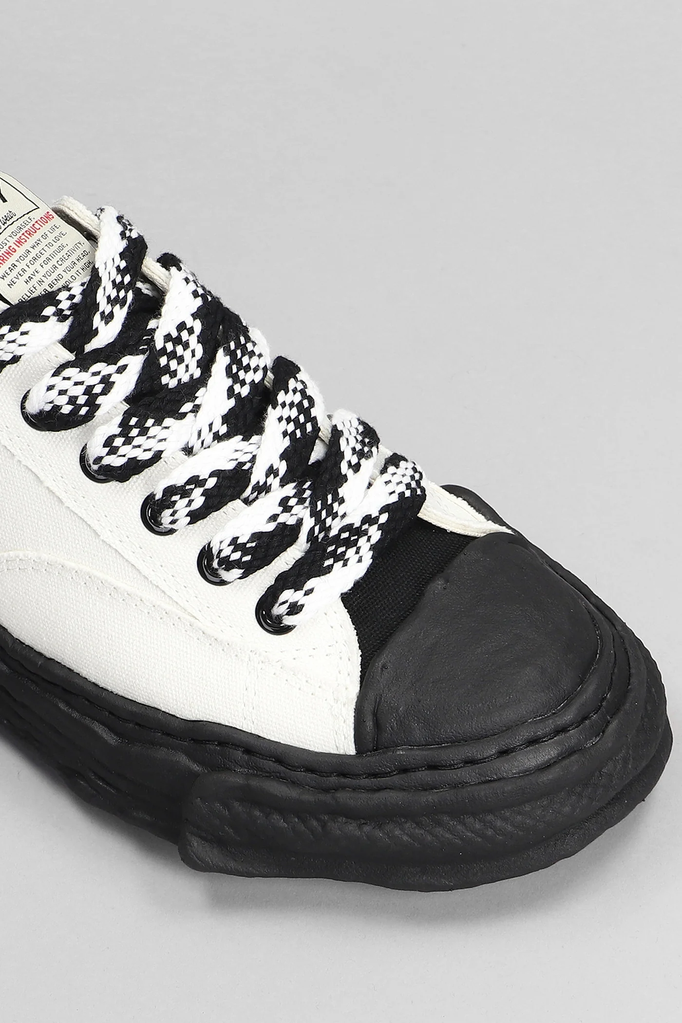 Peterson 23 low Sneakers in white cotton - Image 5