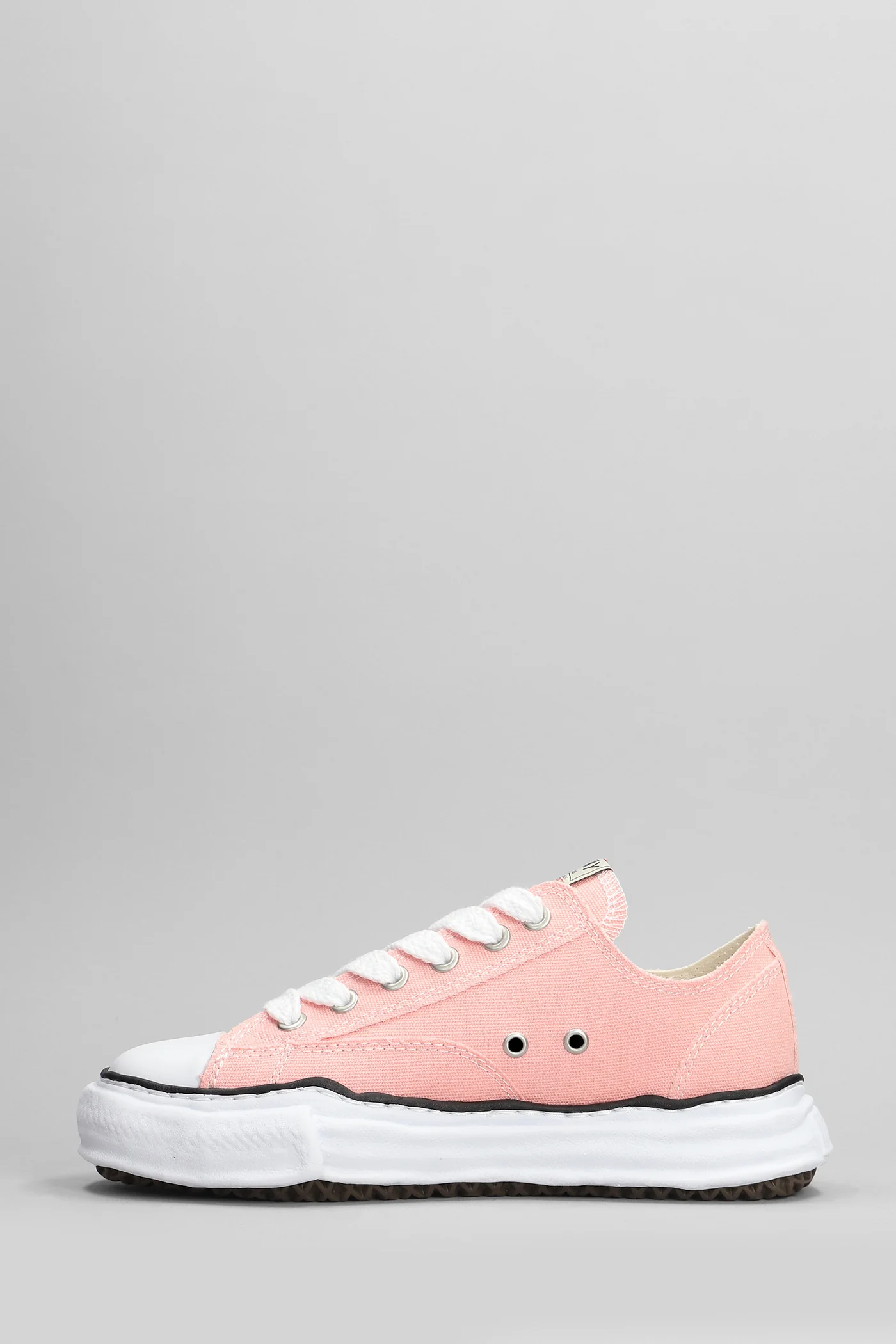 Peterson low Sneakers in rose-pink cotton - Image 3