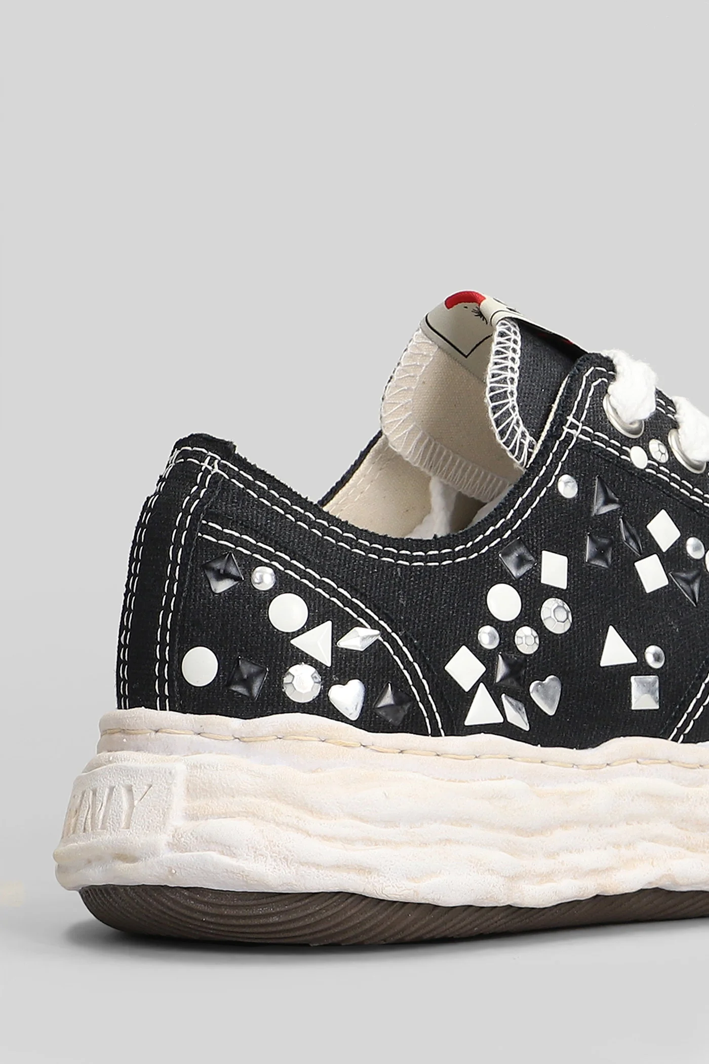 Peterson23 Sneakers in black cotton - Image 5