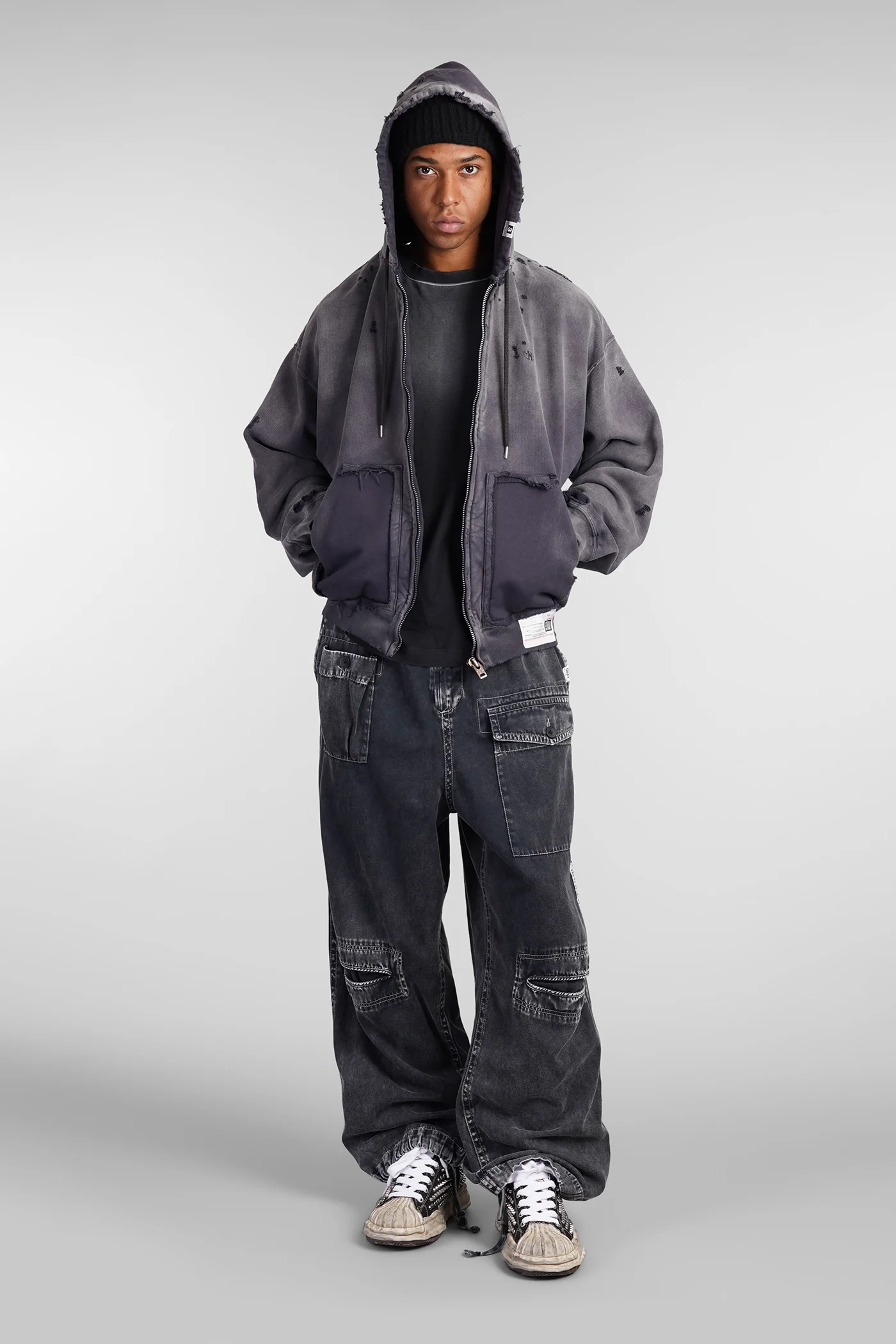 Sweatshirt in grey cotton - Image 2