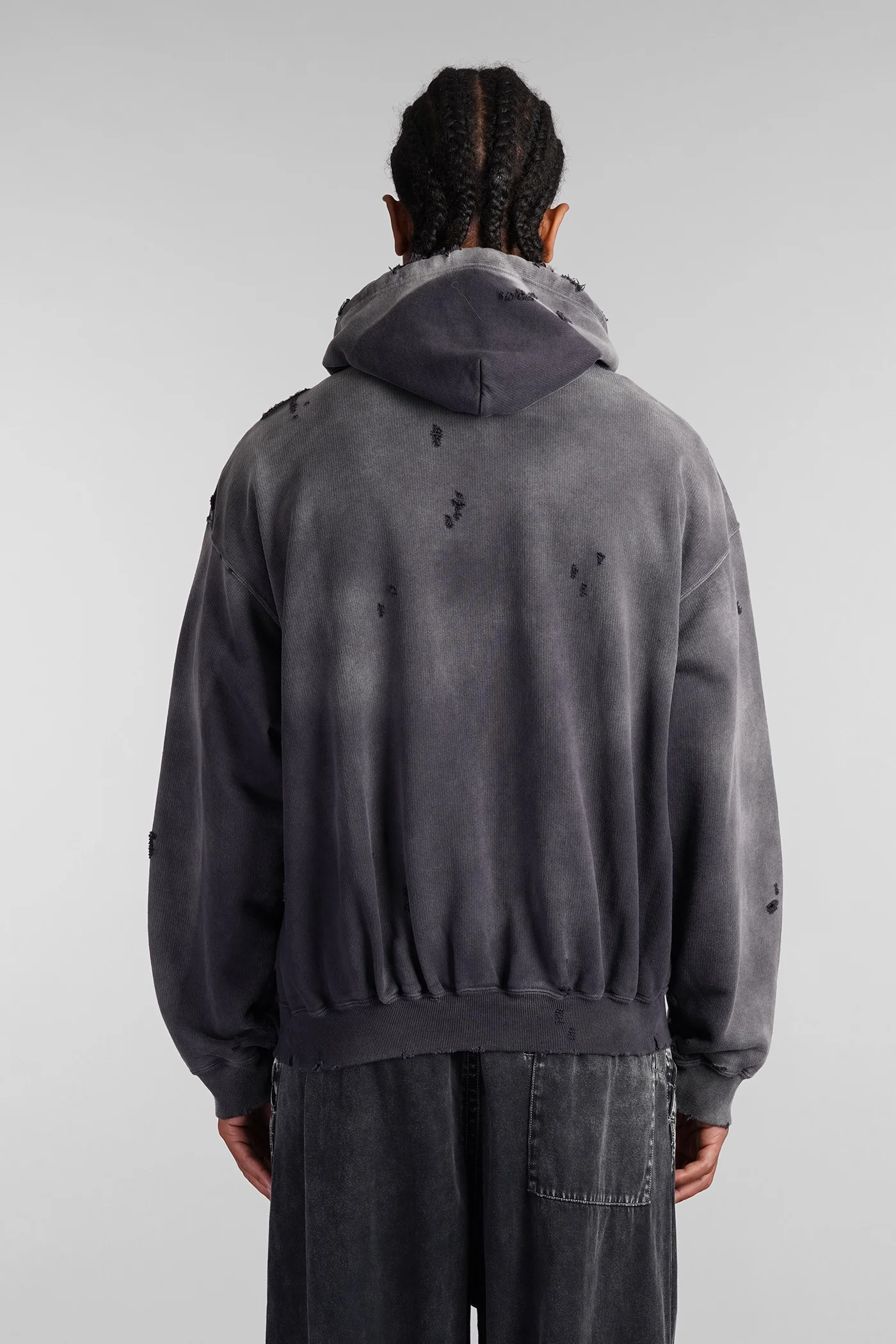 Sweatshirt in grey cotton - Image 3