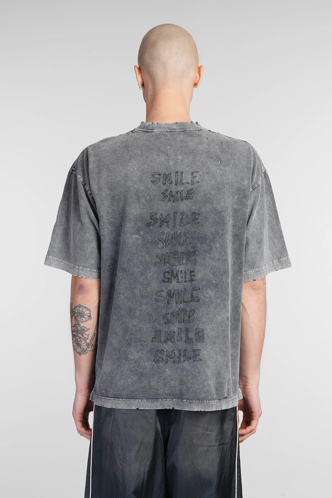T-Shirt in grey cotton - Image 3