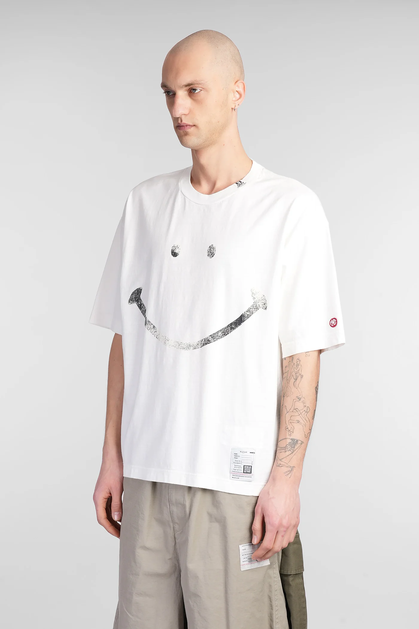 T-Shirt in white cotton - Image 4