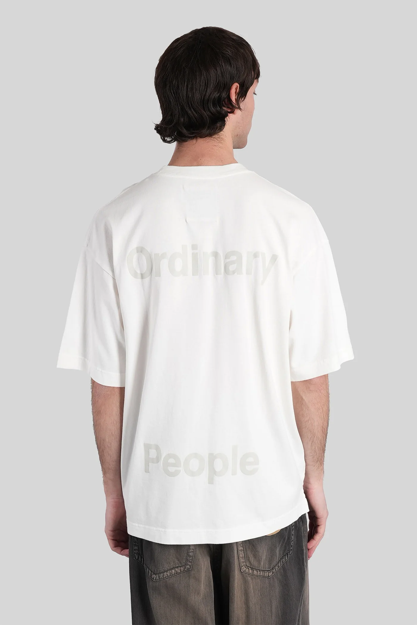 T-Shirt in white cotton - Image 3
