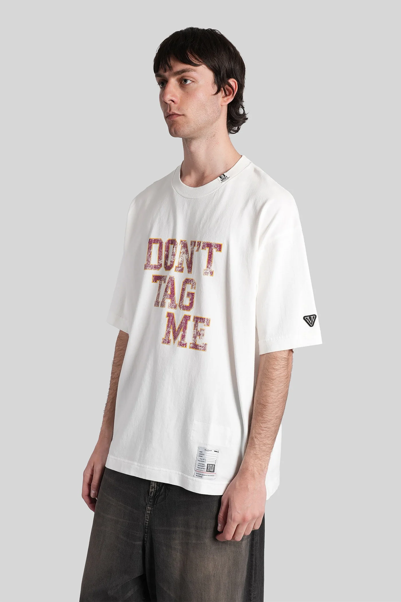 T-Shirt in white cotton - Image 4